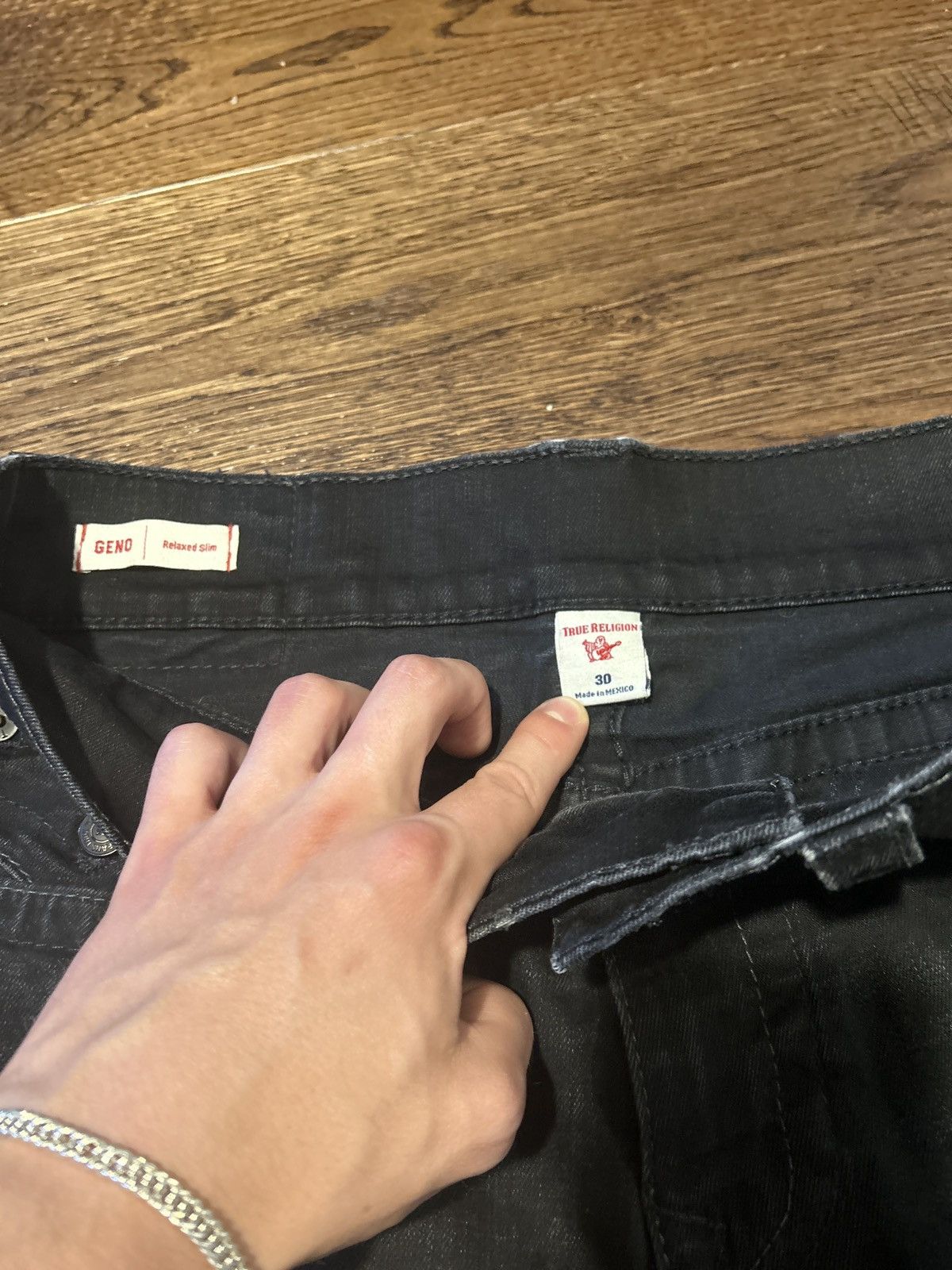 True Religion True religion black jeans Size US 30 / EU 46 - 9 Thumbnail