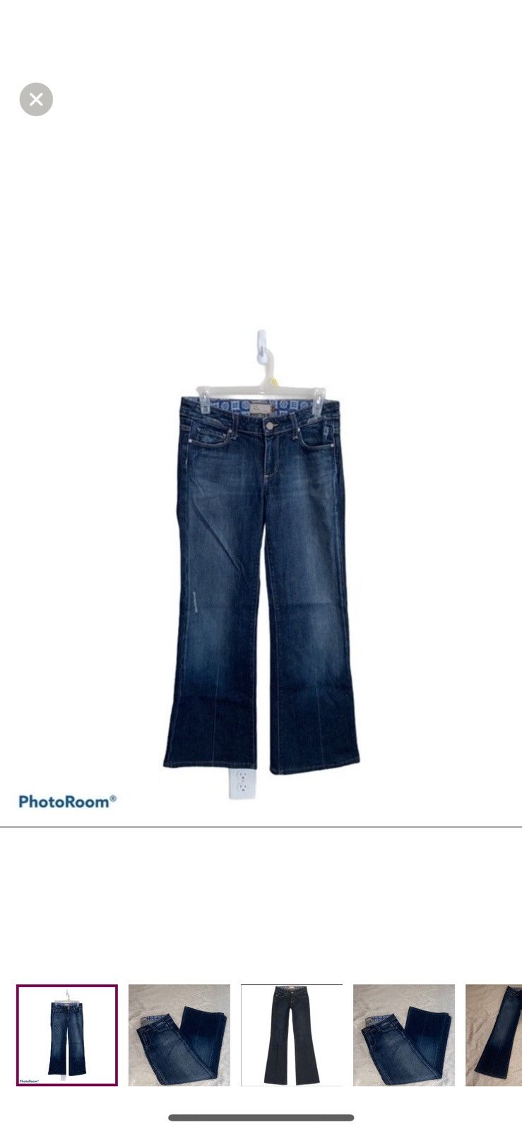 Paige Paige Robertson flare jeans size 4 Size 27" / US 4 / IT 40 - 1 Thumbnail