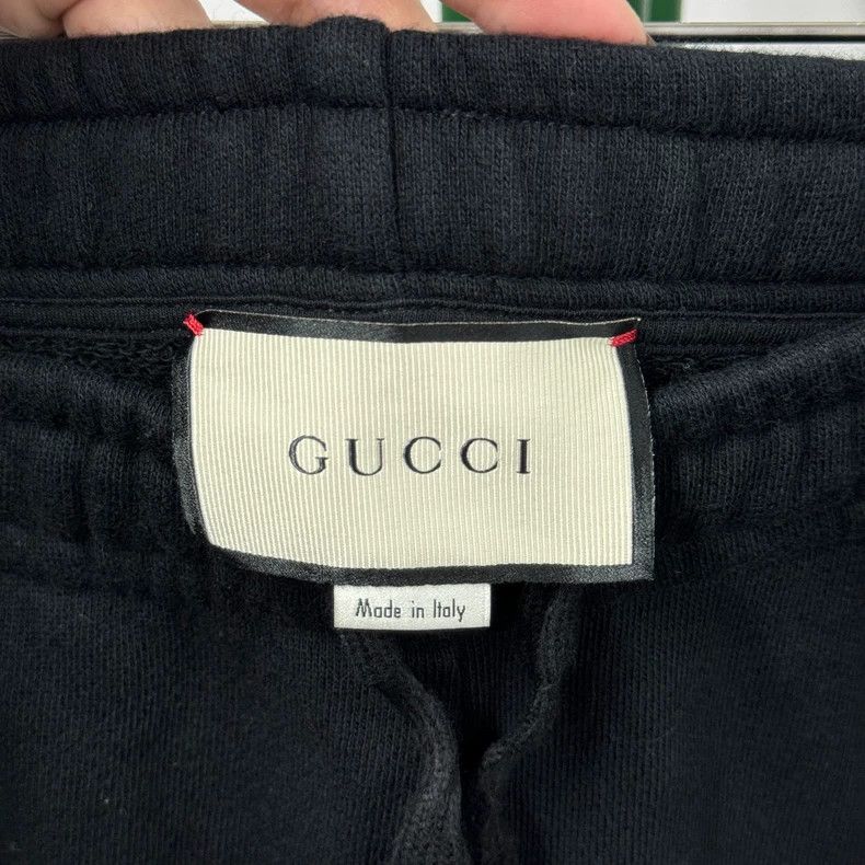 Gucci Gucci SizeL Side logo printing sports pants Size US 32 / EU 48 - 4 Thumbnail