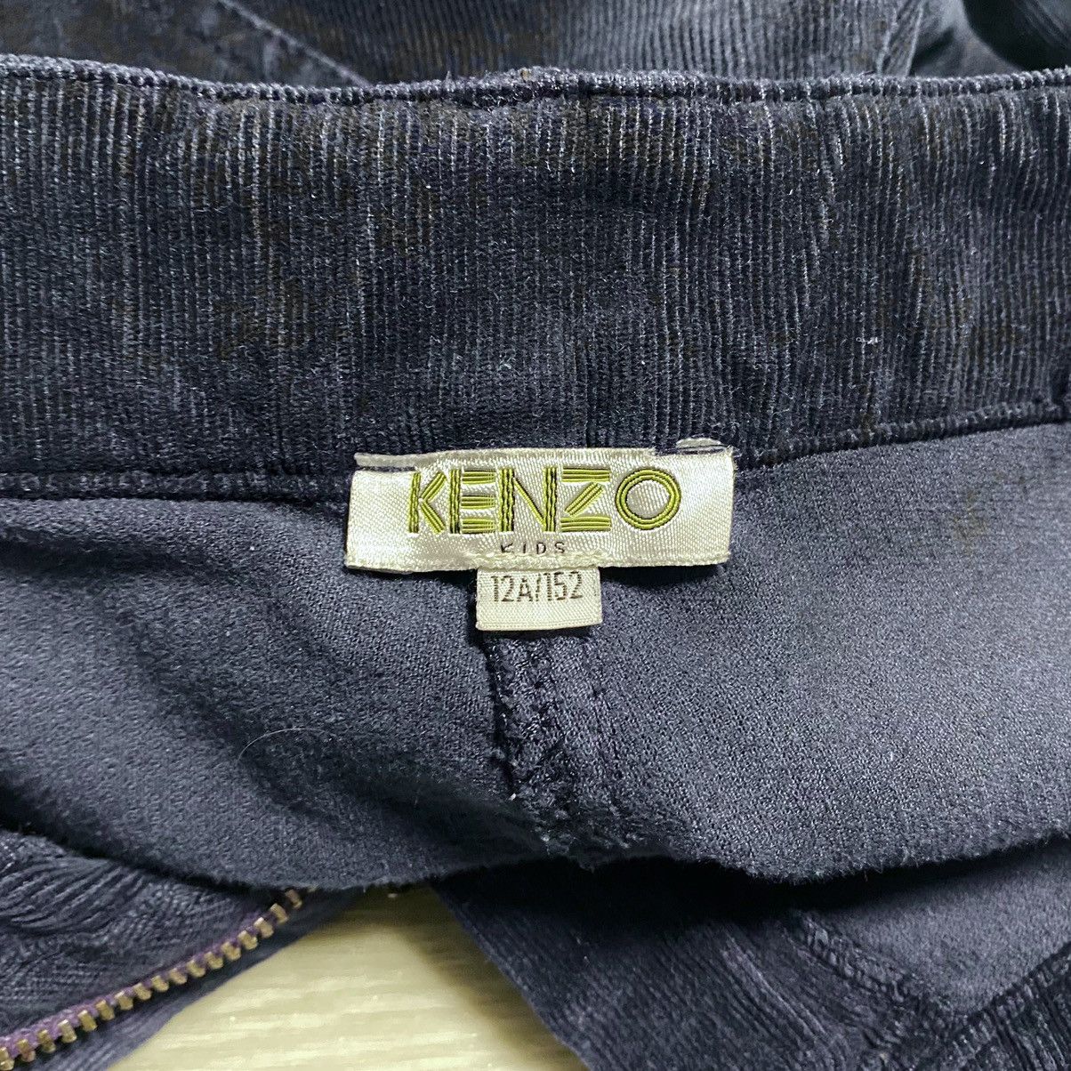 Kenzo Vintage Kenzo Teenager Blue Corduroy Pant Trouser Embroidery Size 24" / US 00 / IT 34 - 21 Thumbnail