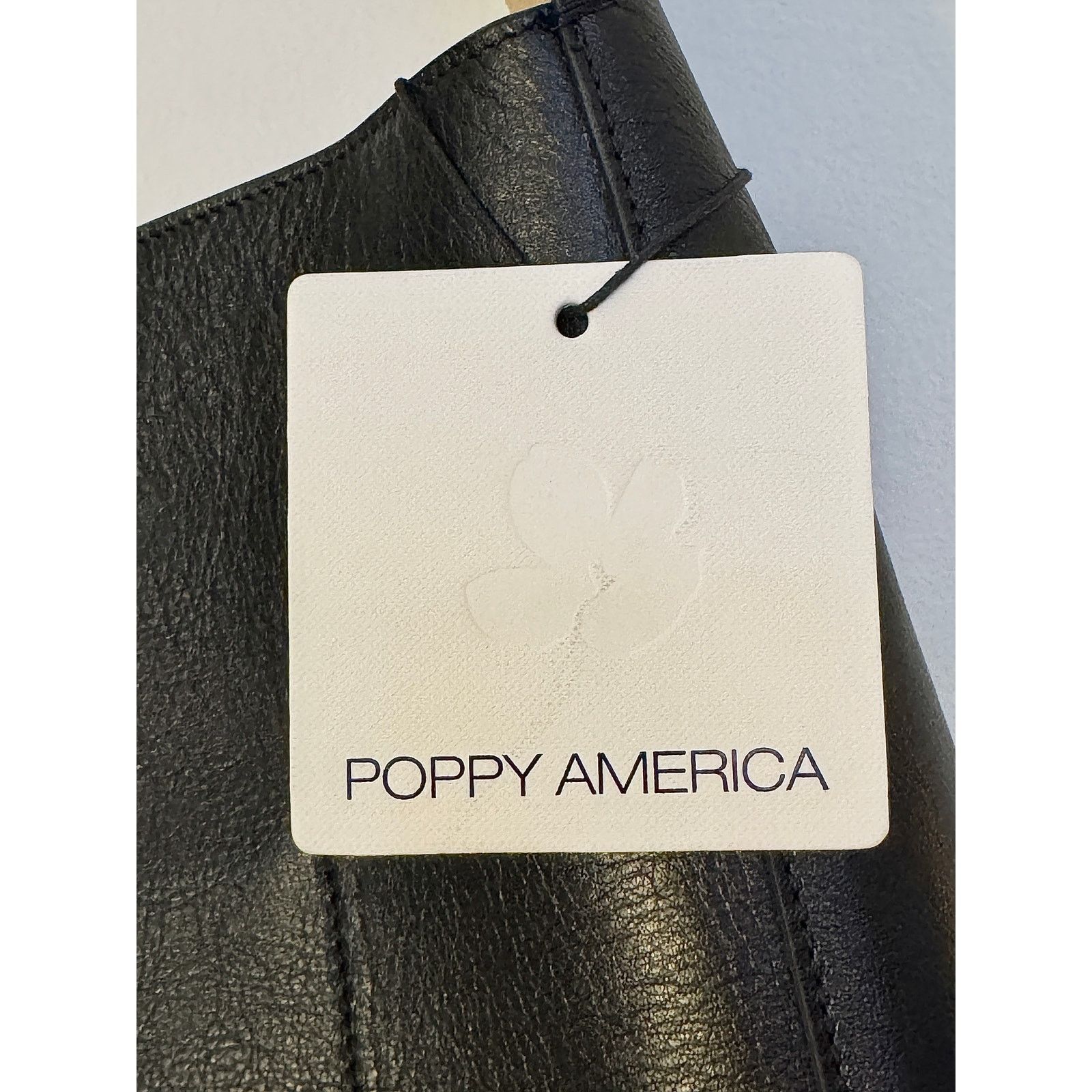 Other Poppy America NWT Black Leather Pioneer Spirit Oversized Bag Size ONE SIZE - 3 Thumbnail