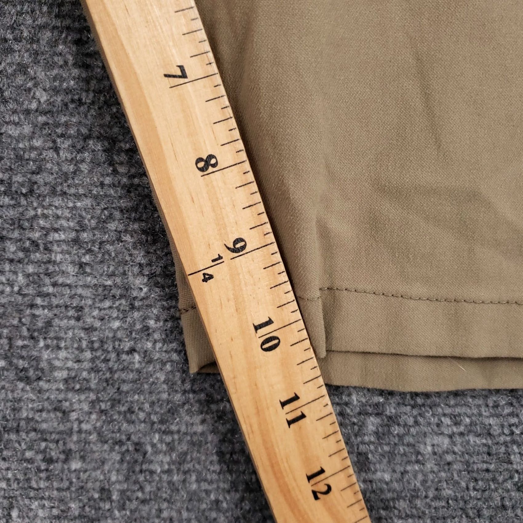 Wrangler Wrangler Shorts Mens 46 Khaki Cargo Zip Pocket Nylon Stretch Hiking Tech Cargo Pocket Outdoor Mens Size US 30 / EU 46 - 5 Thumbnail