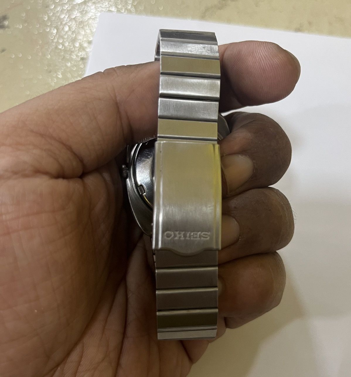 Seiko Vintage 1970’s Seiko 17 jewels Stainless steel watch Size ONE SIZE - 2 Thumbnail