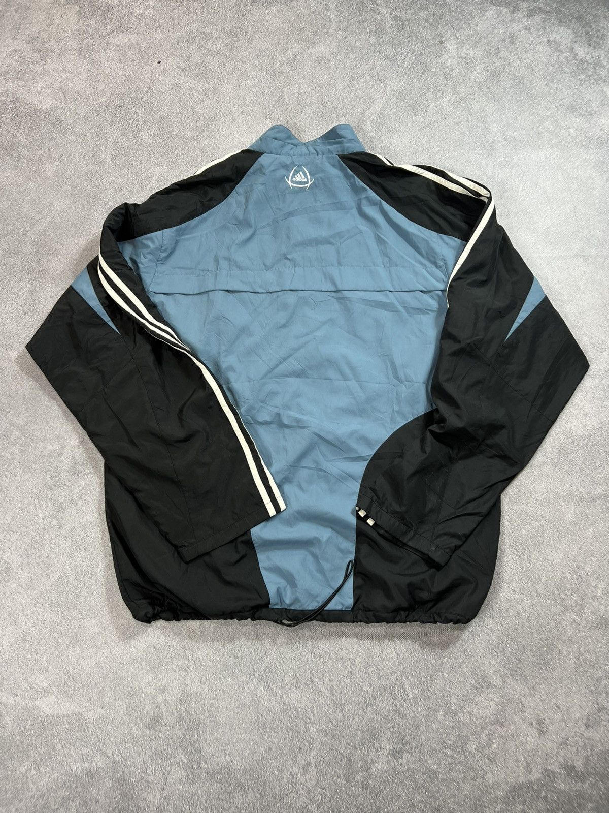 Adidas Vintage Adidas Real Madrid Jacket Blockcore Soccer Jersey Size US XL / EU 56 / 4 - 5 Thumbnail