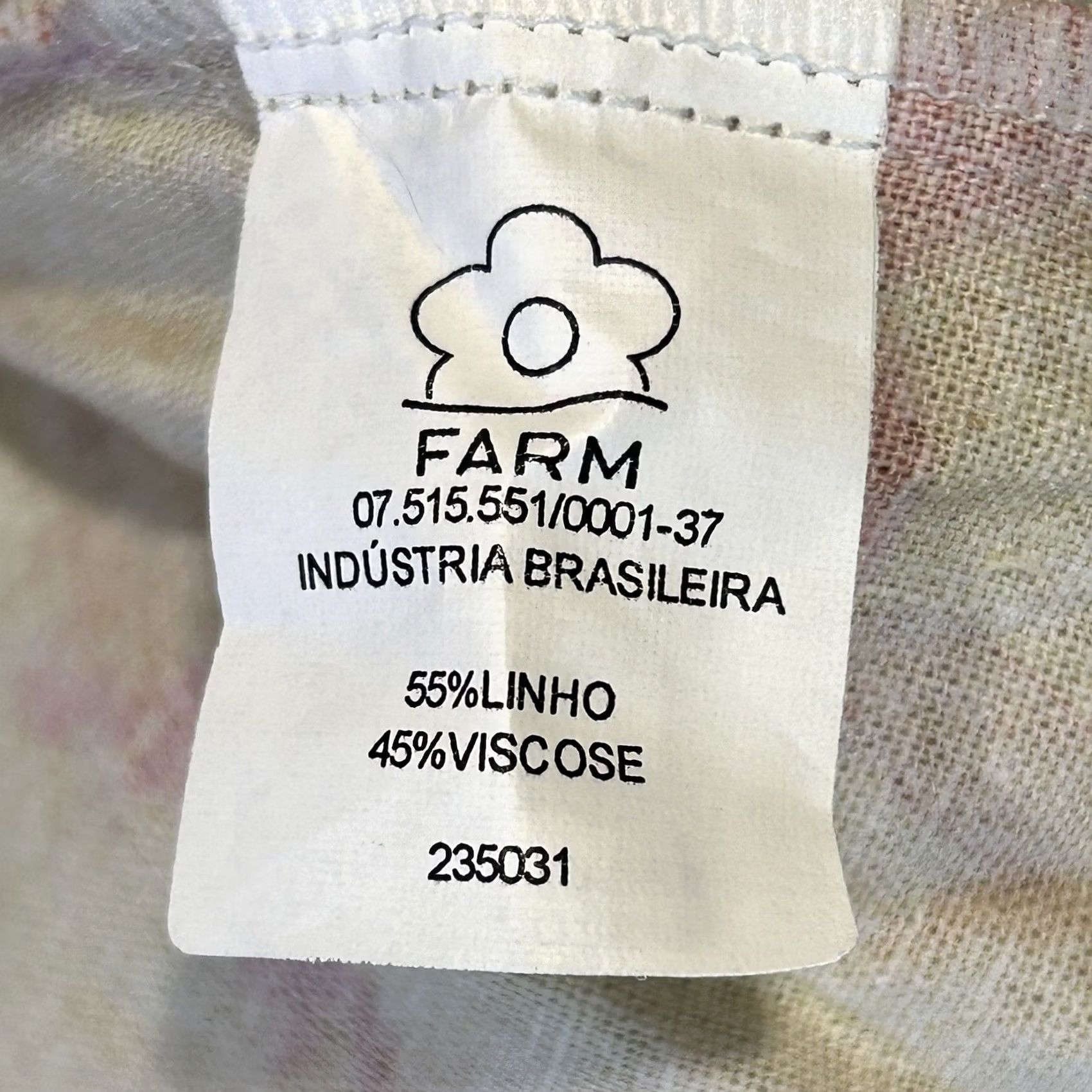 Farm Rio Farm Rio Pants Women's 26” Waist Linen Blend Floral Ankle Tapered Pockets Multicolor Size 36" / US 14 / IT 50 - 7 Thumbnail