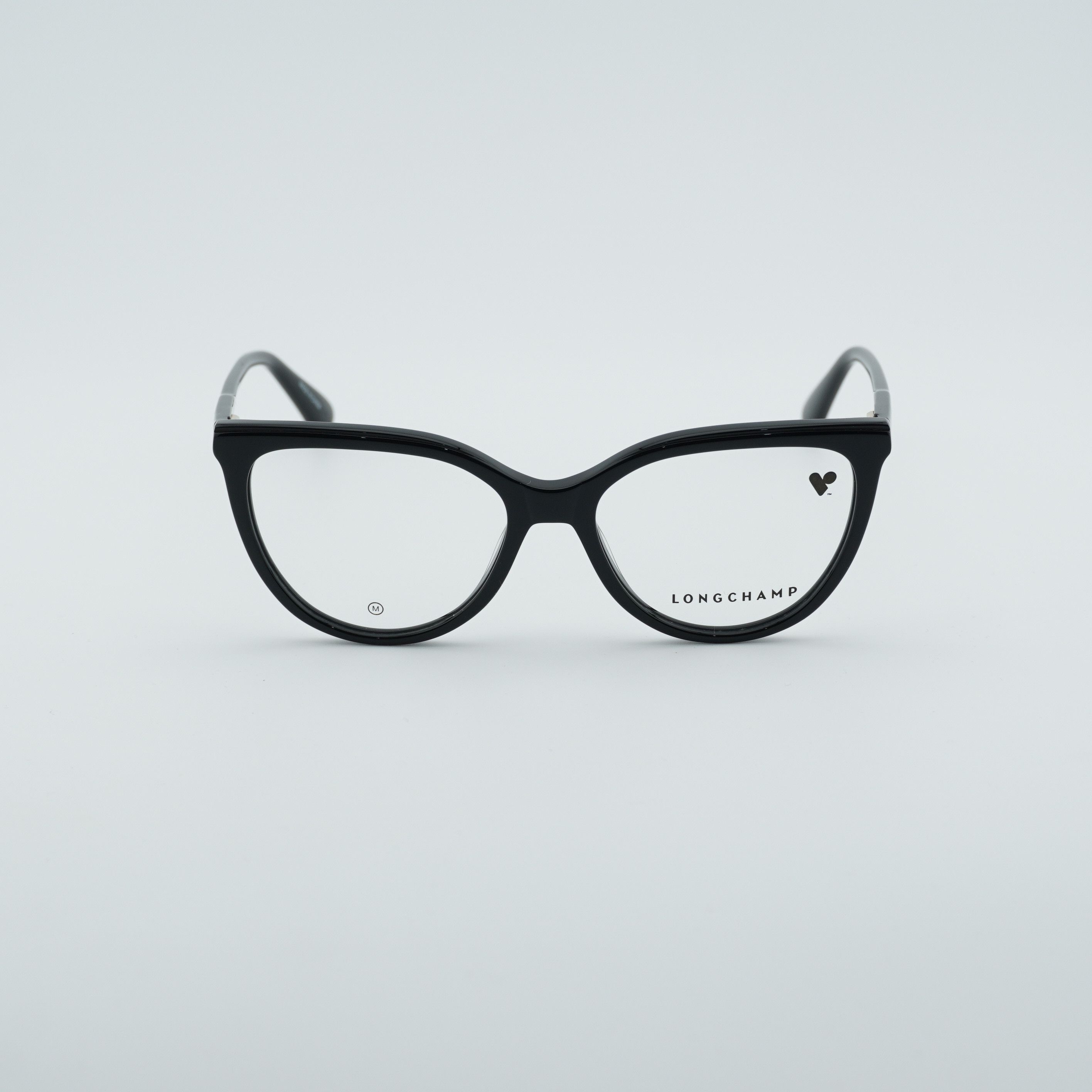 Longchamp Longchamp LO2717 001 Eyeglasses Black 53mm Cat Eye Frame Size ONE SIZE - 6 Thumbnail