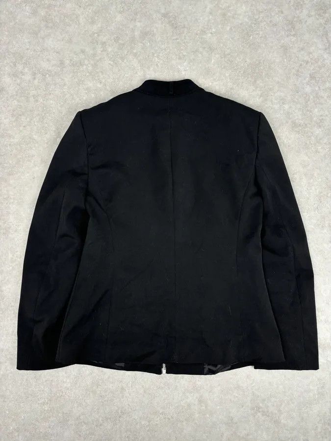 John Richmond 2000S Richmond Black Nylon Signature Minimalist Jacket Size M / US 6-8 / IT 42-44 - 5 Thumbnail