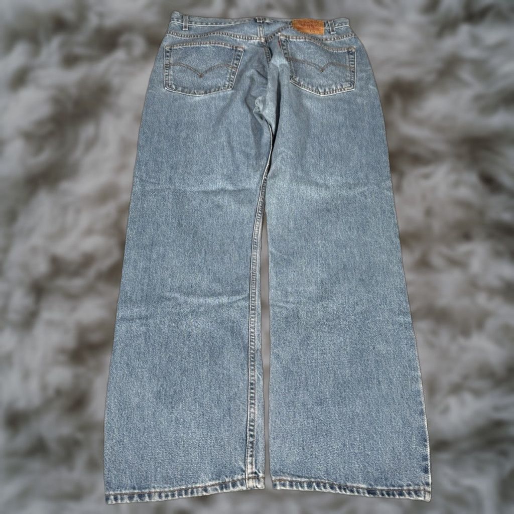 Levi's VINTAGE Levi's 505 Straight Leg Jeans Mens 36x32 Blue 90s Size US 36 / EU 52 - 1 Thumbnail