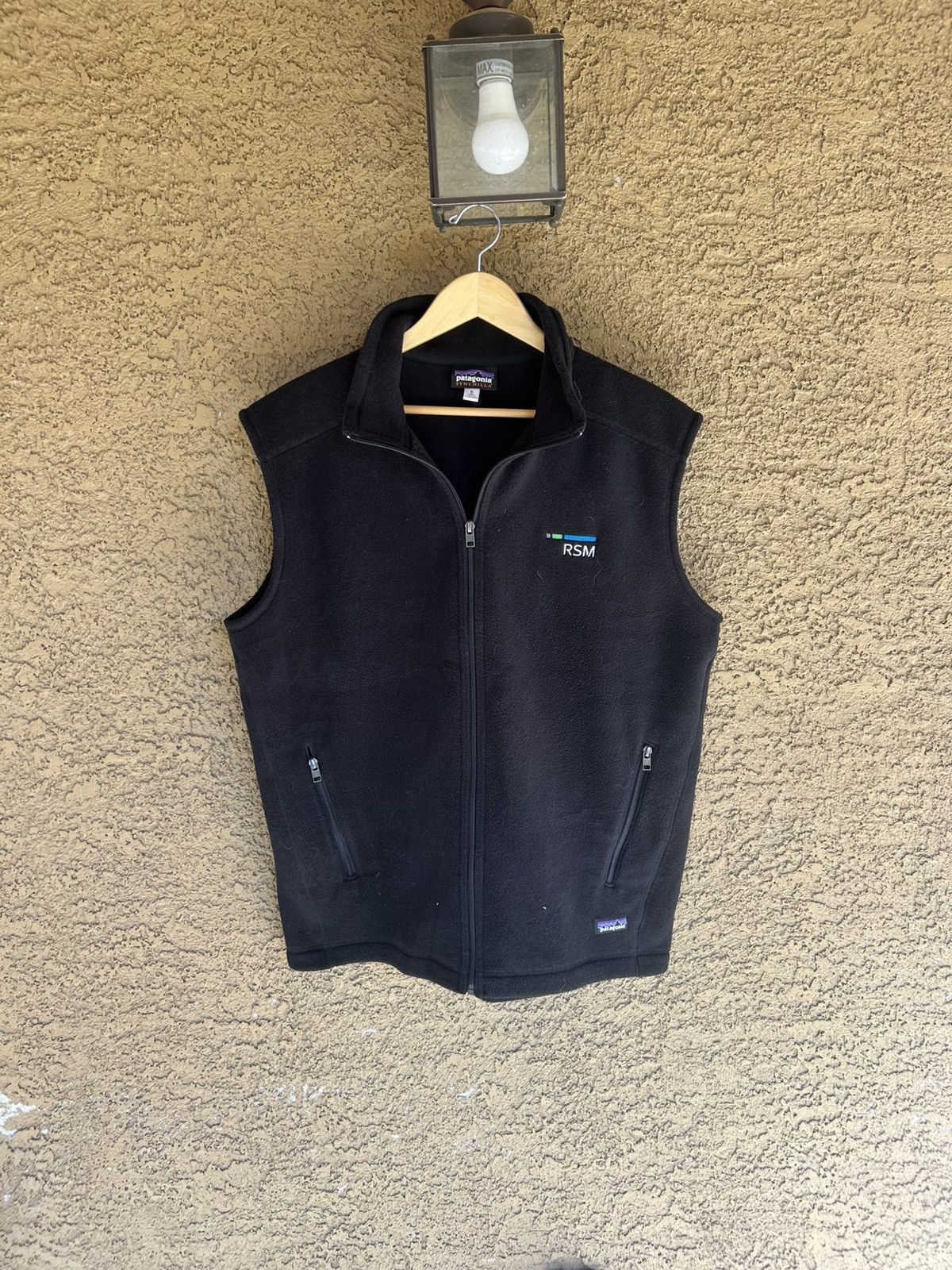 Patagonia Patagonia Men's Synchilla Black Fleece Vest Size US XL / EU 56 / 4 - 4 Thumbnail