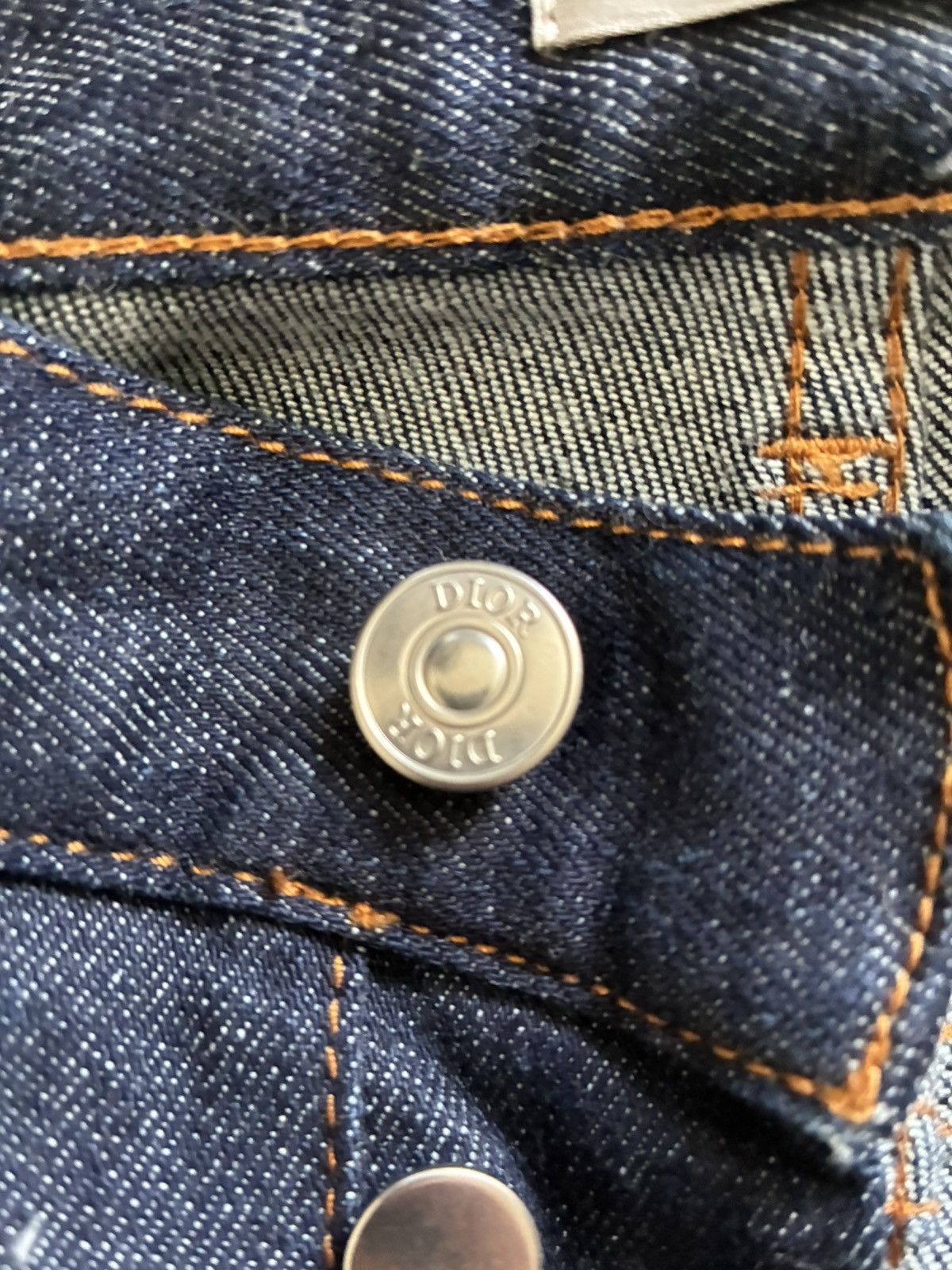 Dior Dior Oblique Cuff Denim Jeans Size US 30 / EU 46 - 6 Thumbnail