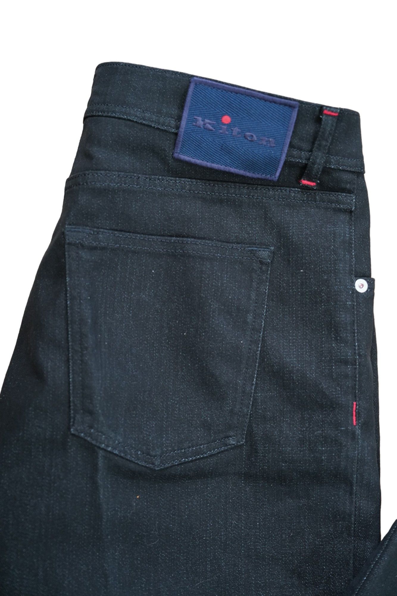 Kiton Kiton Jeans Kurabo Denim Black washed Size US 38 / EU 54 - 2 Thumbnail
