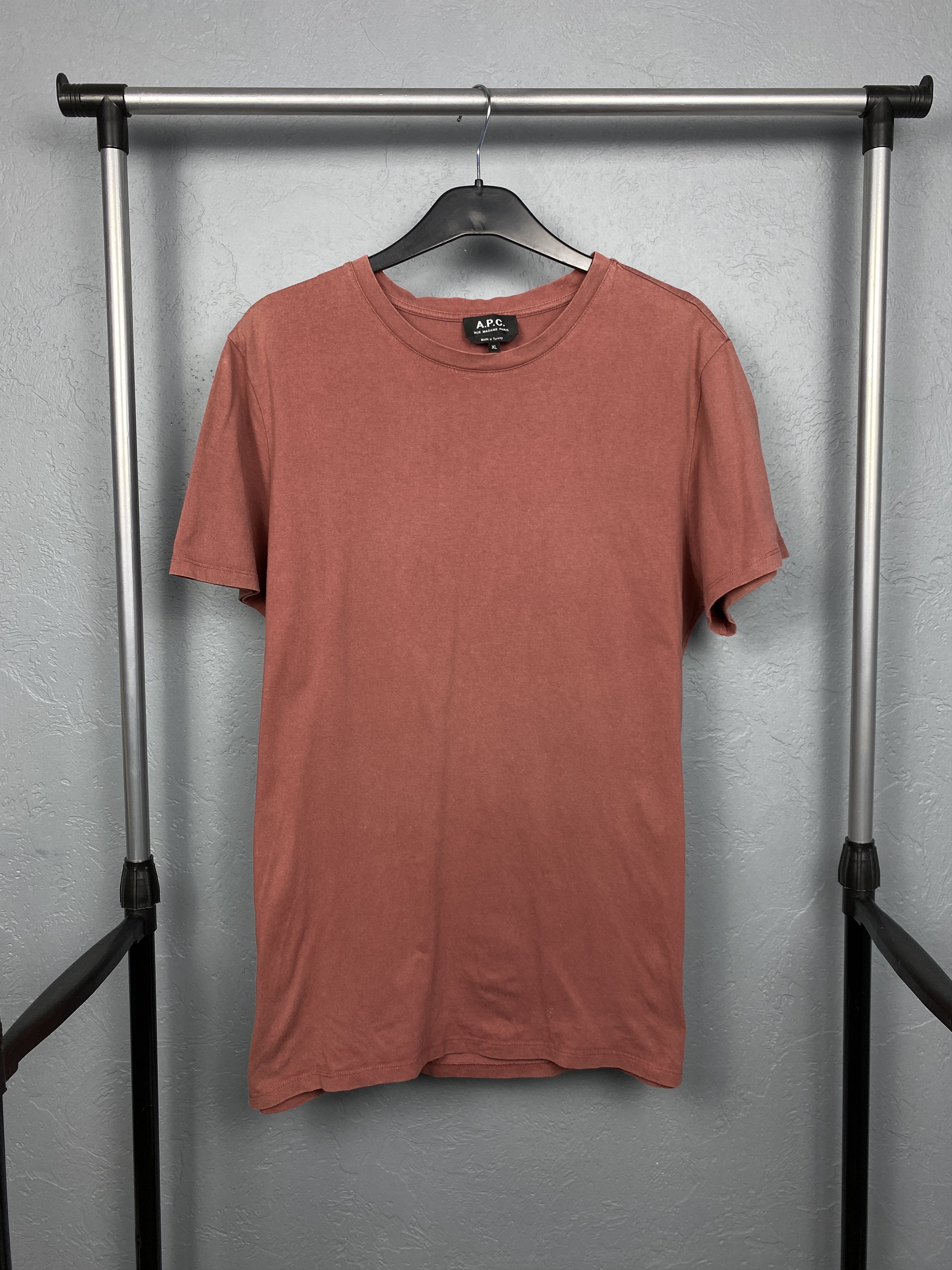 A.P.C. A.P.C. Rue Madame Paris Vintage Mens T-Shirt Tee Size US XL / EU 56 / 4 - 1 Thumbnail