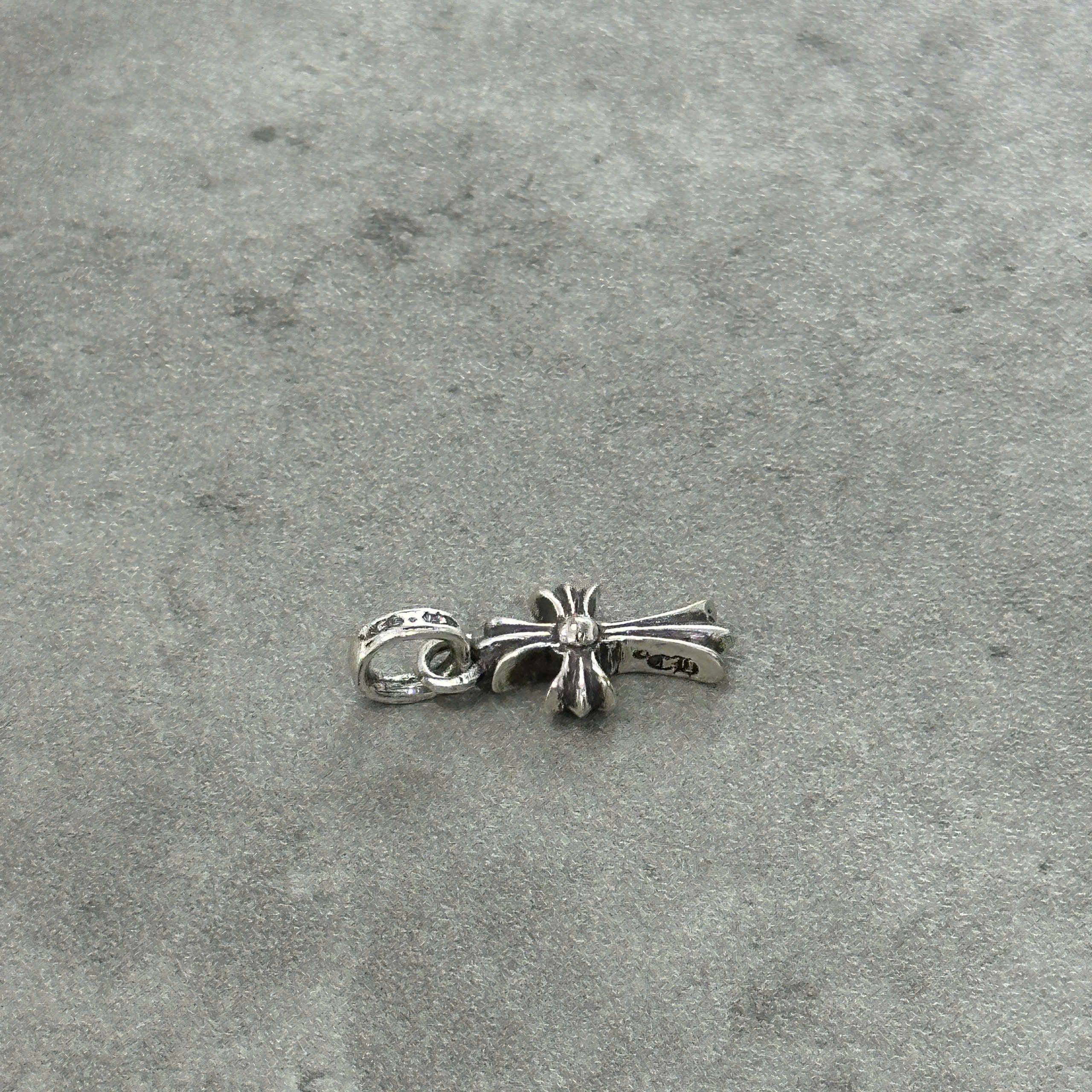 Chrome Hearts Chrome Hearts Cross baby fat sliver charm diamond Size ONE SIZE - 3 Thumbnail