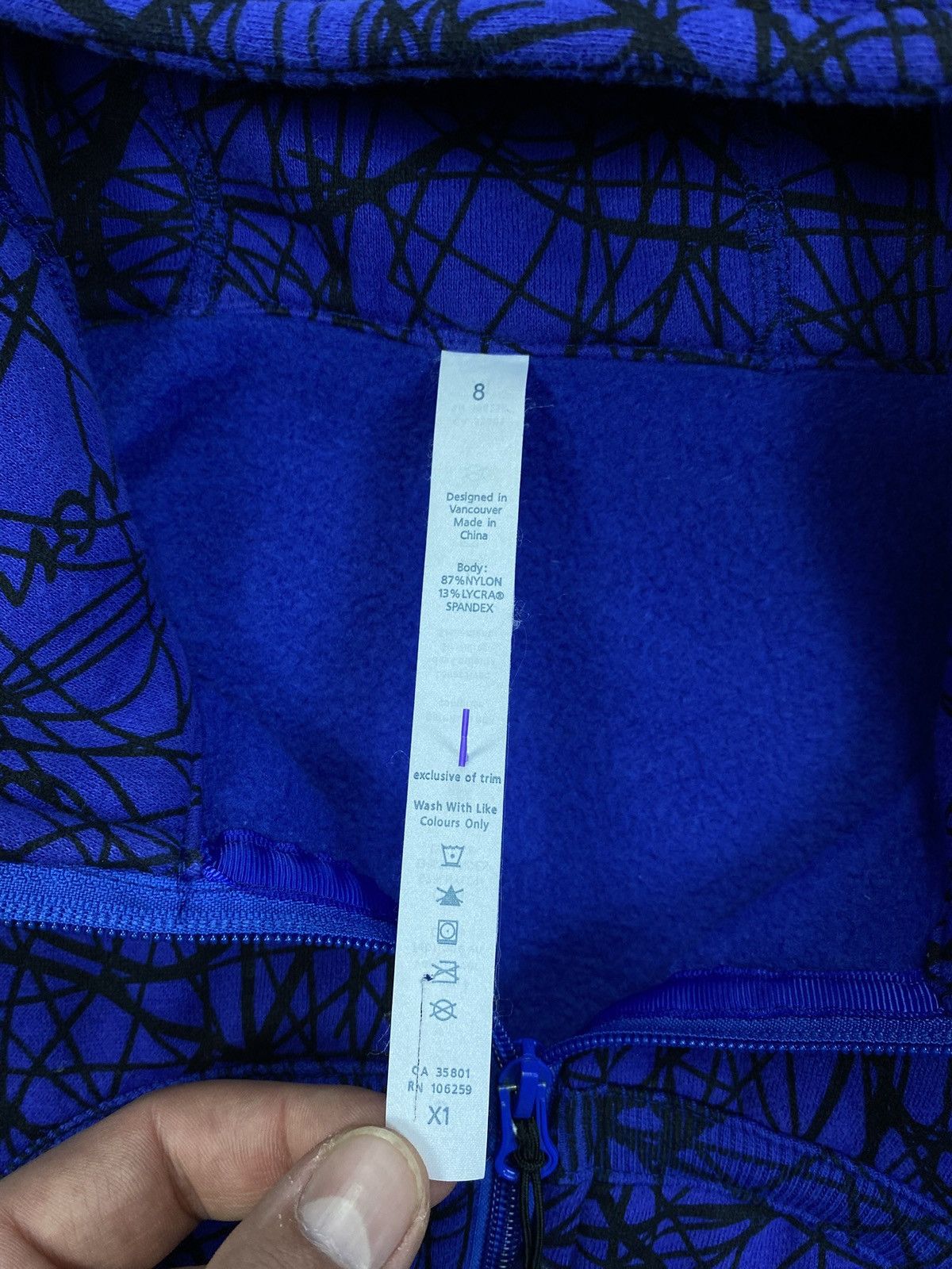 Japanese Brand × Lululemon Lululemon Hoodie ZIP Streetwear USA Size S / US 4 / IT 40 - 10 Thumbnail