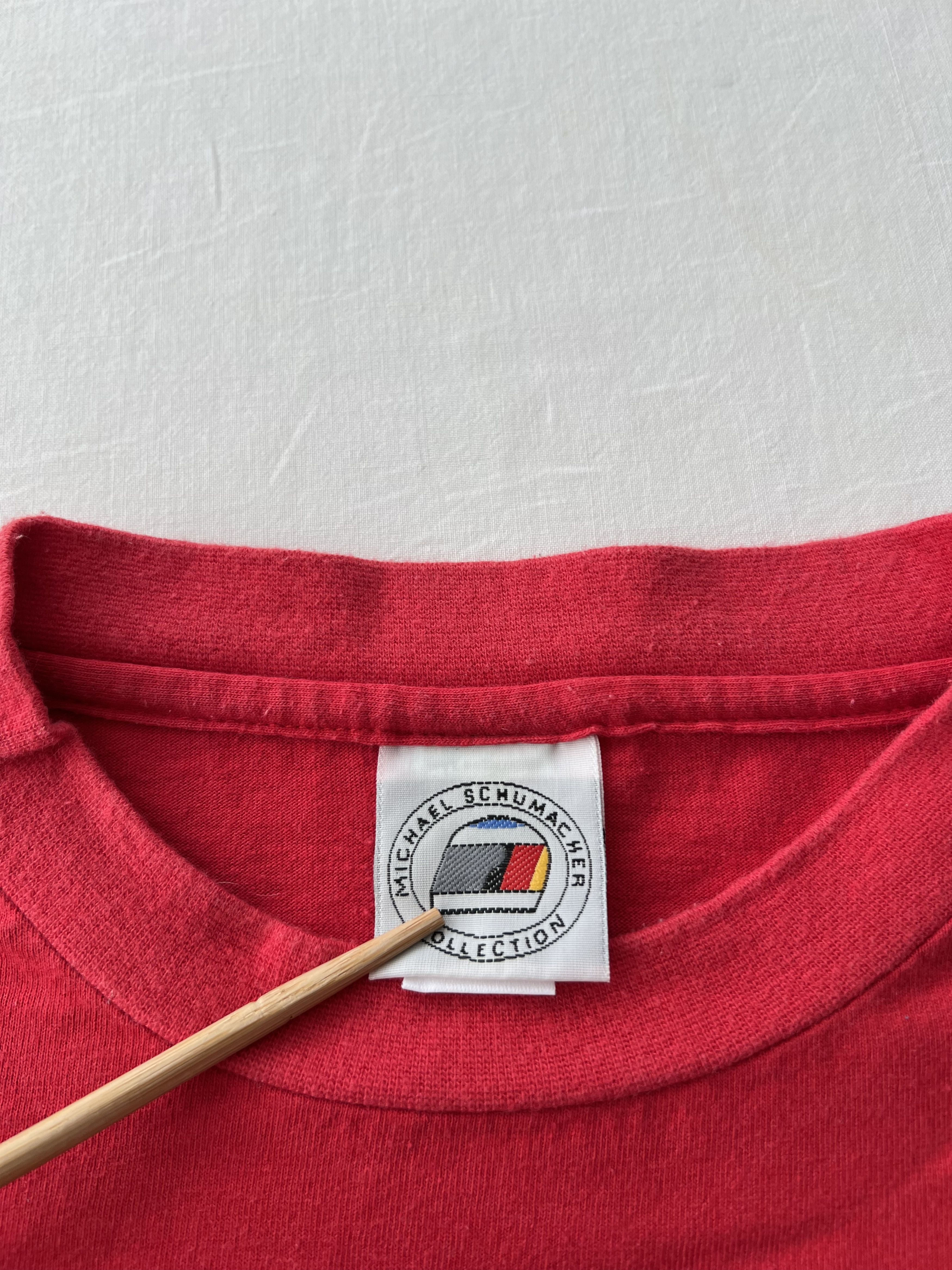 Formula 1 Vintage 1997 Formula 1 Hockenheim F1 Ferrari Red T-shirt Size US L / EU 52-54 / 3 - 9 Thumbnail