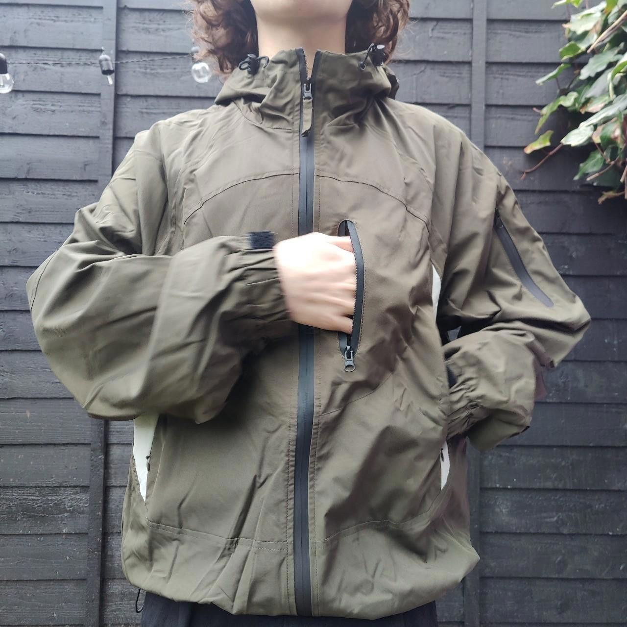 Other Green Panelled Waterproof Teflon Zip Jacket Size US M / EU 48-50 / 2 - 2 Thumbnail
