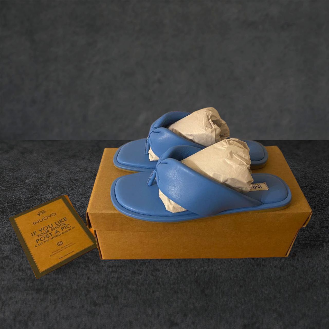 Other Stylish Inuovo Leather Flip-Flops - Size 36 - Summer Sale! Size US 5 / IT 35 - 5 Thumbnail