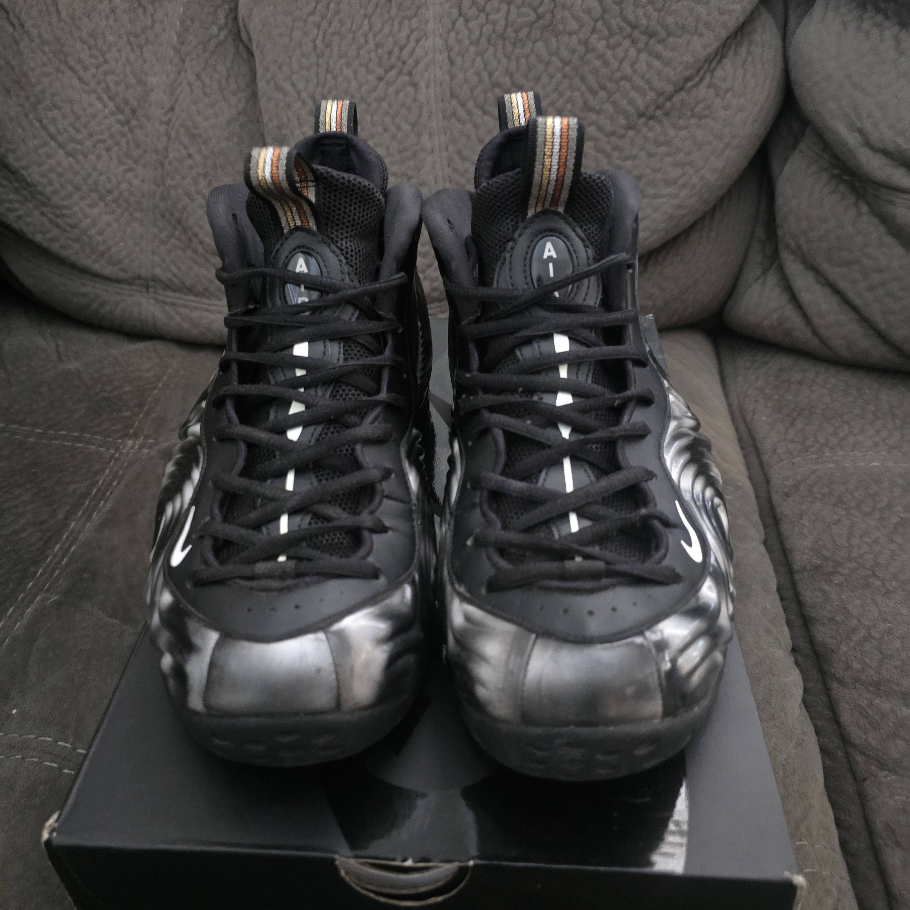 Comme des Garcons × Nike Nike CDG Foamposites in Silver Size US 9.5 / EU 42-43 - 3 Thumbnail