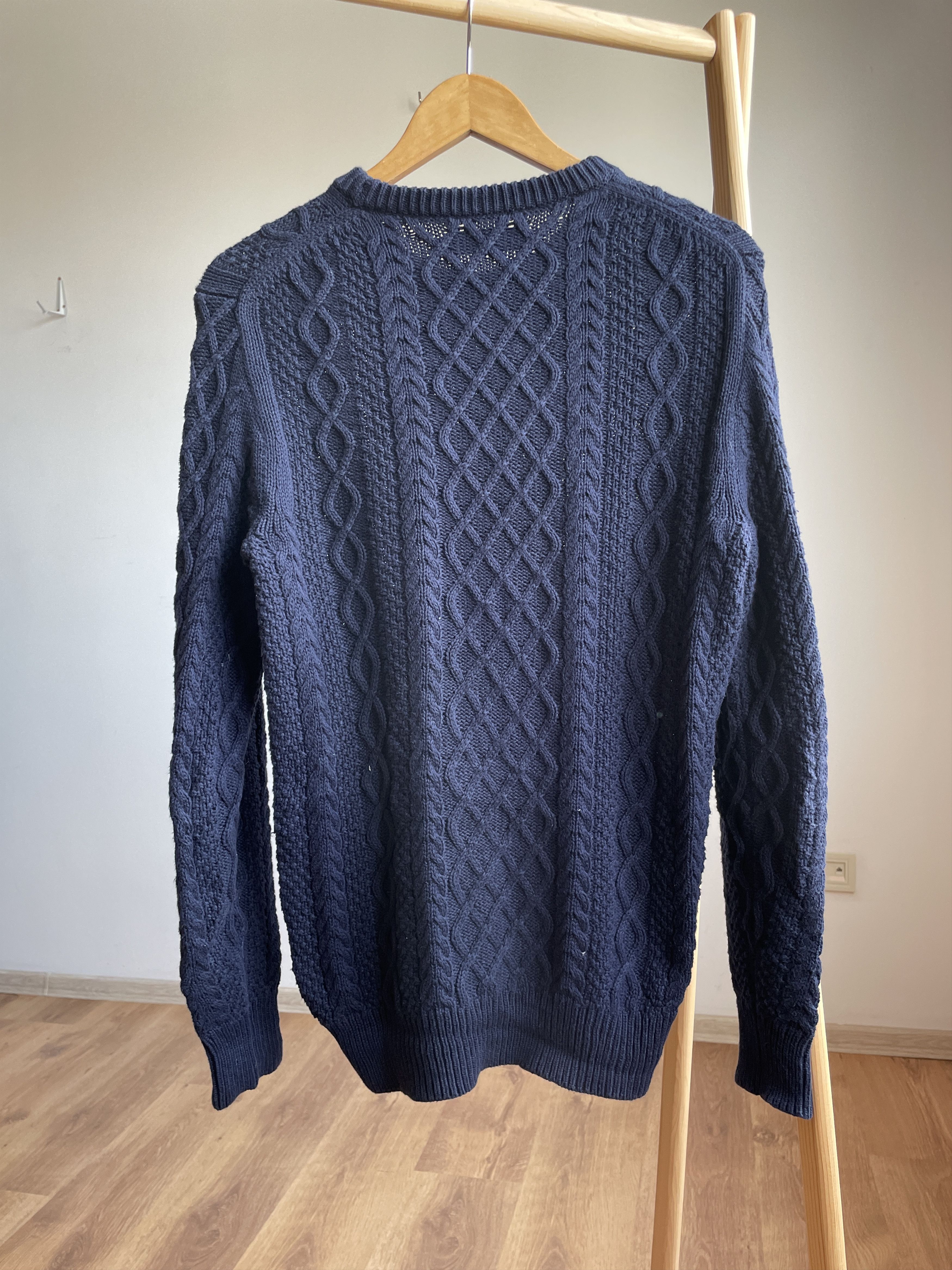 J.Crew J.Crew Chunky Cable Knit Cotton Sweater Size XS Size US XS / EU 42 / 0 - 2 Thumbnail