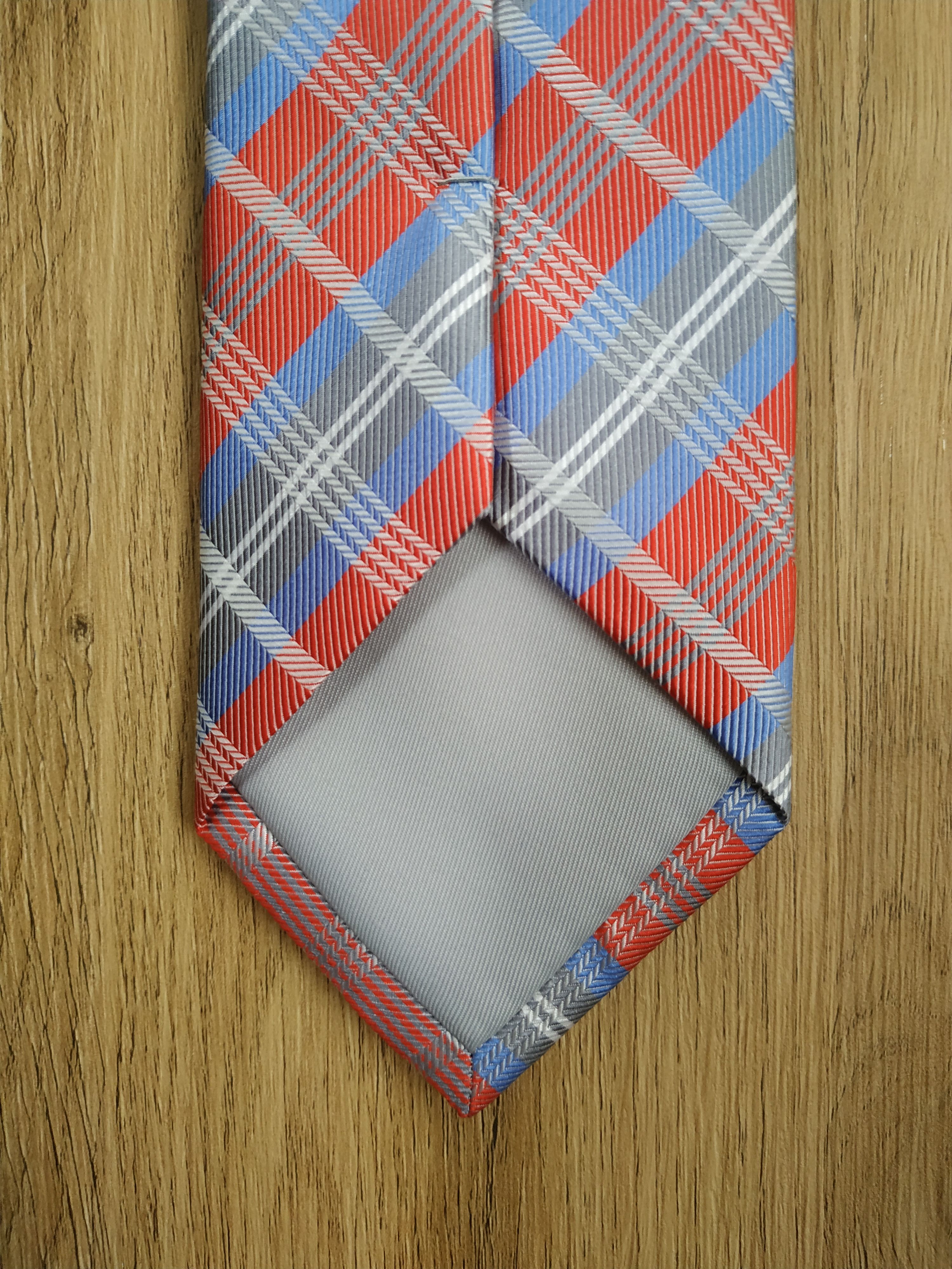 Paul Smith Paul Smith Men's Silk Checkered Tie Size ONE SIZE - 8 Thumbnail