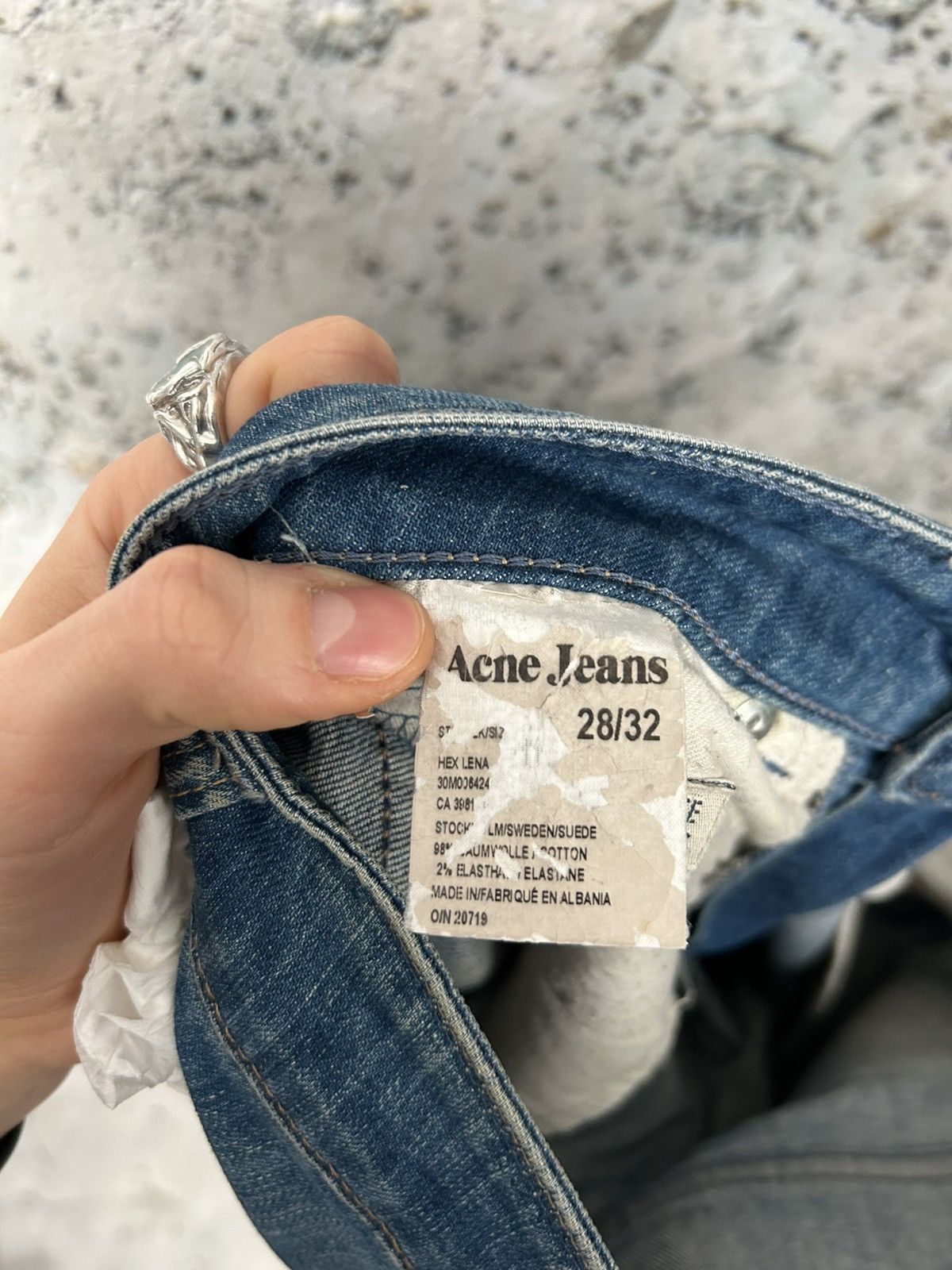 Acne Studios Vintage Acne Jeans Avantgarde Designer Denim Grunge Punk Size US 28 / EU 44 - 7 Thumbnail