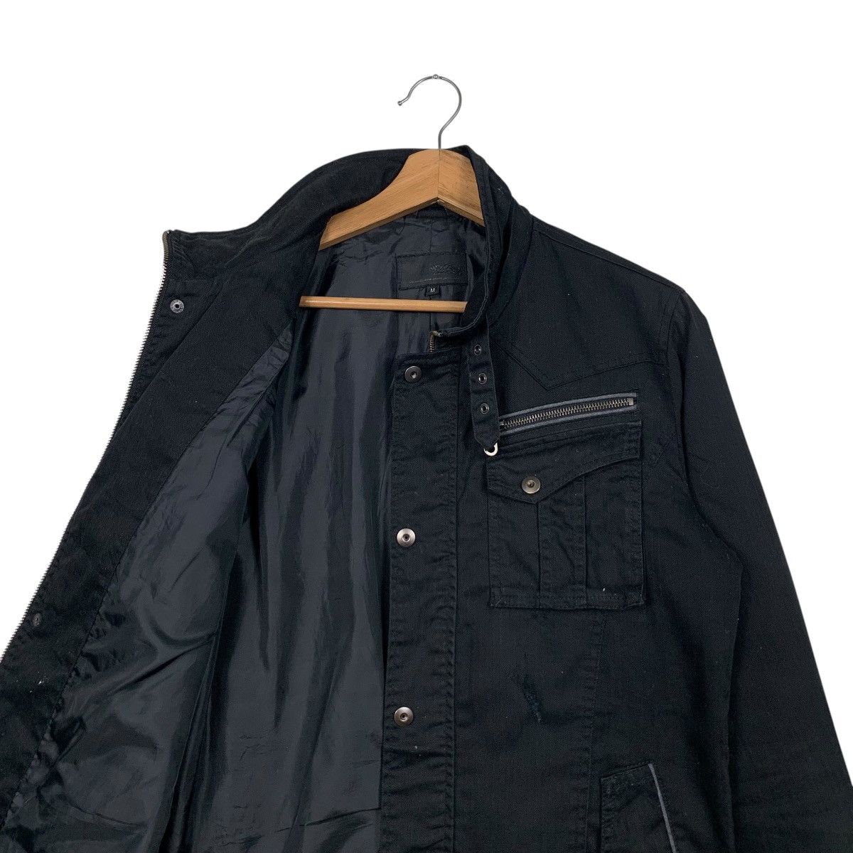 Mossimo MOSSIMO Four Pocket Button Zipper Casual Jacket #2548-C115 Size US M / EU 48-50 / 2 - 10 Thumbnail