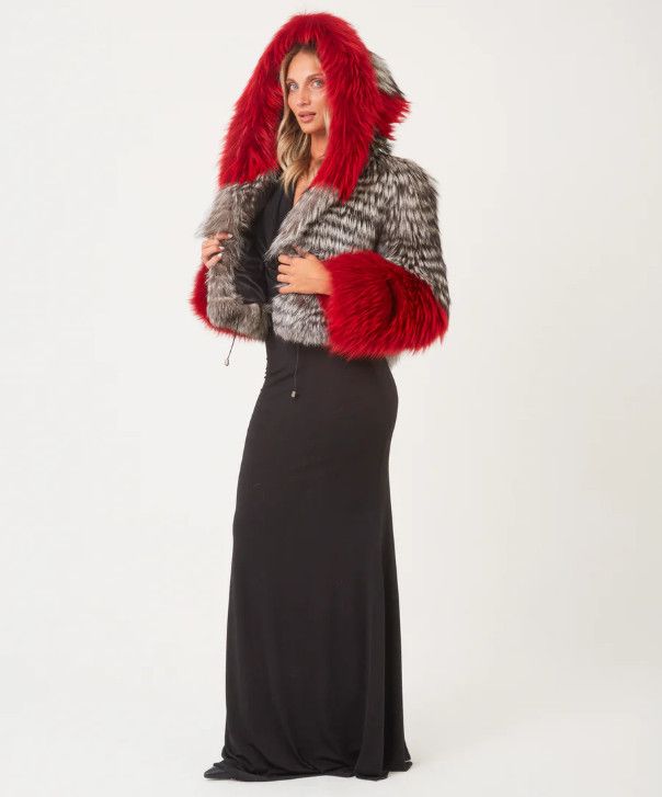 Other Women’s Scarlet Frost Silver Fox Fur Size L / US 10 / IT 46 - 2 Thumbnail