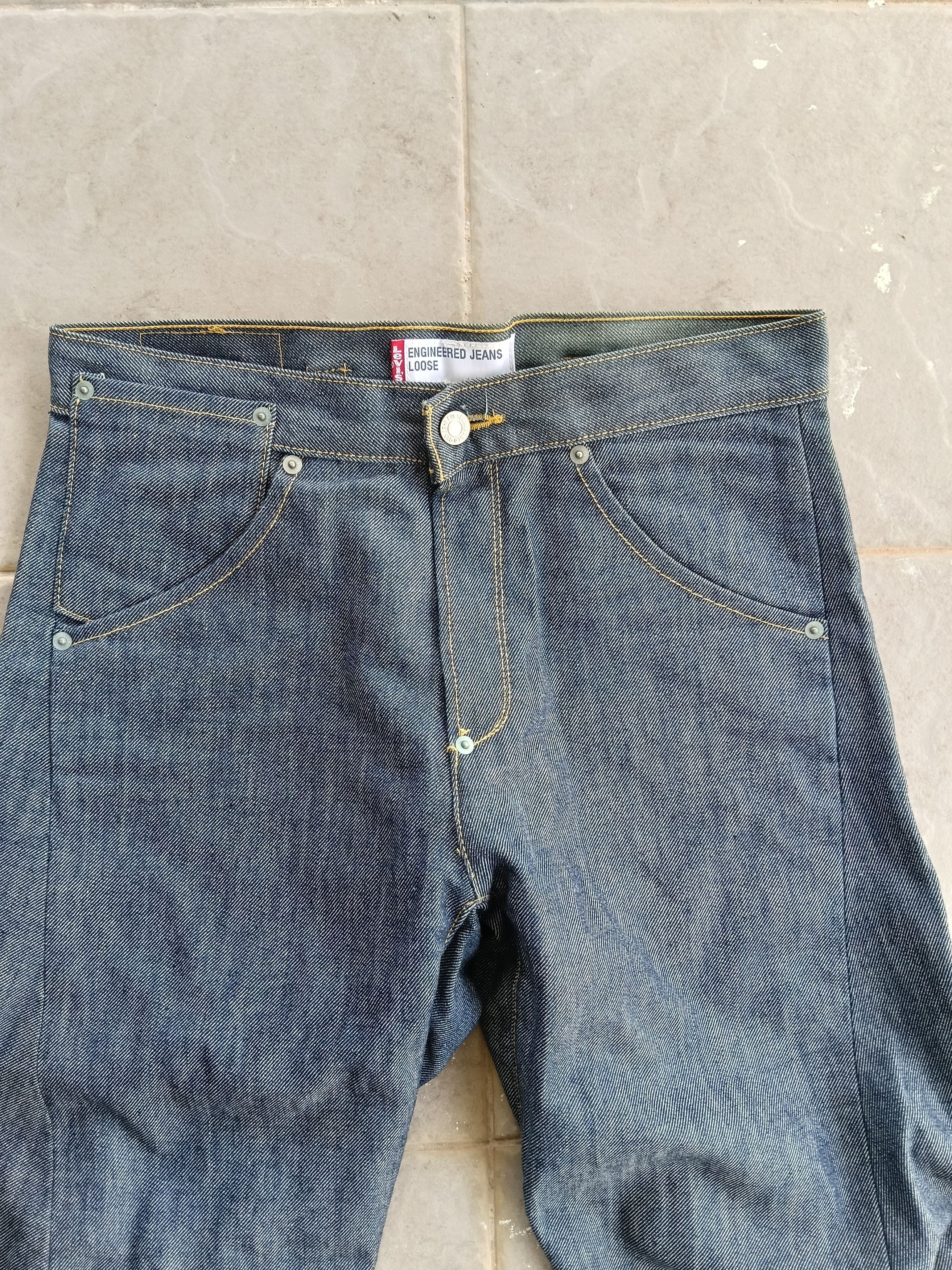 Levi's Levis Engineered Jeans Buckle Back Tag W29 Actual 31 Size US 31 - 3 Thumbnail