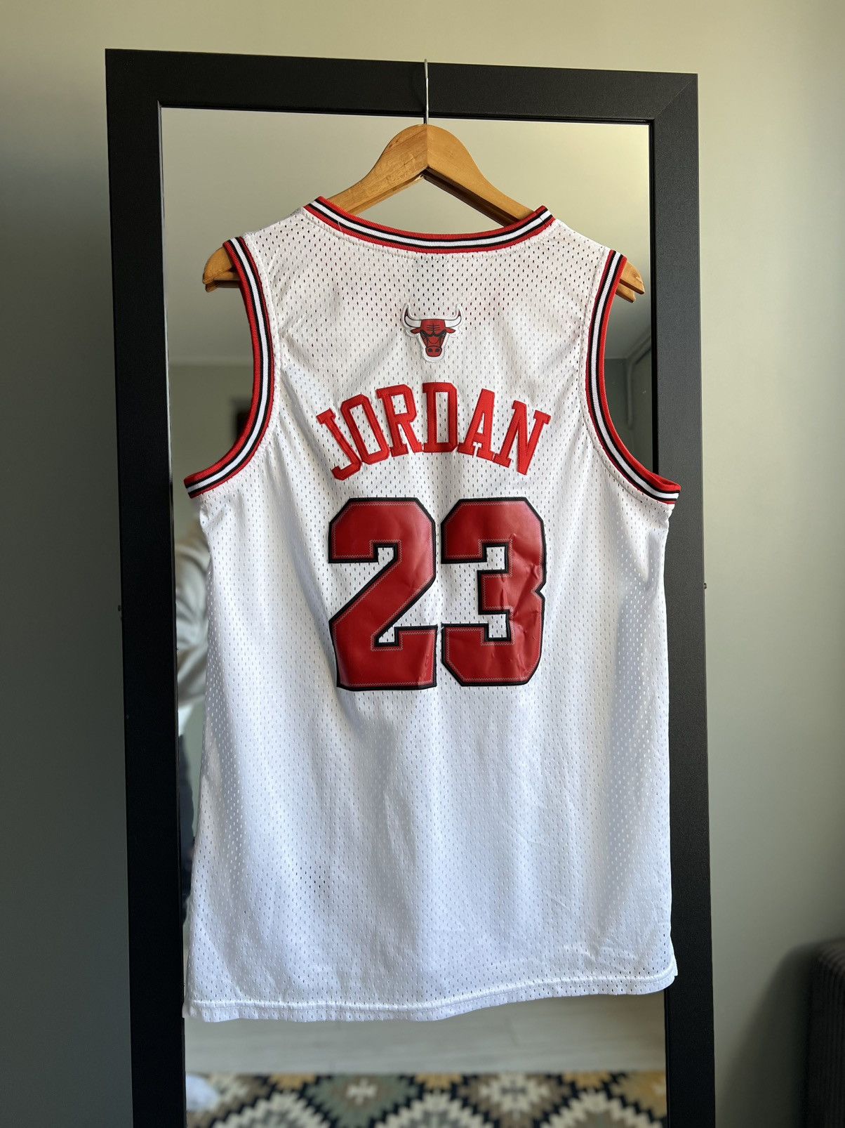 NBA × Nike × Vintage Vintage Nike Jordan 23 Chicago Bulls NBA Jersey 90s Tank Top Size US M / EU 48-50 / 2 - 1 Thumbnail