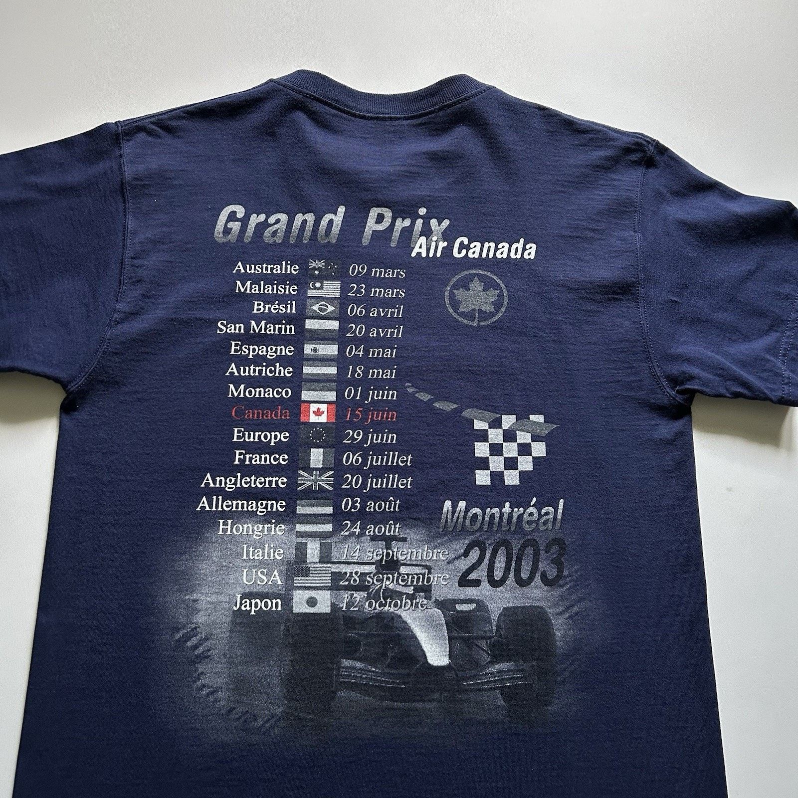 Ferrari Vintage Y2K Formula One Canada Montreal T Shirt Medium Rare Size US M / EU 48-50 / 2 - 4 Thumbnail