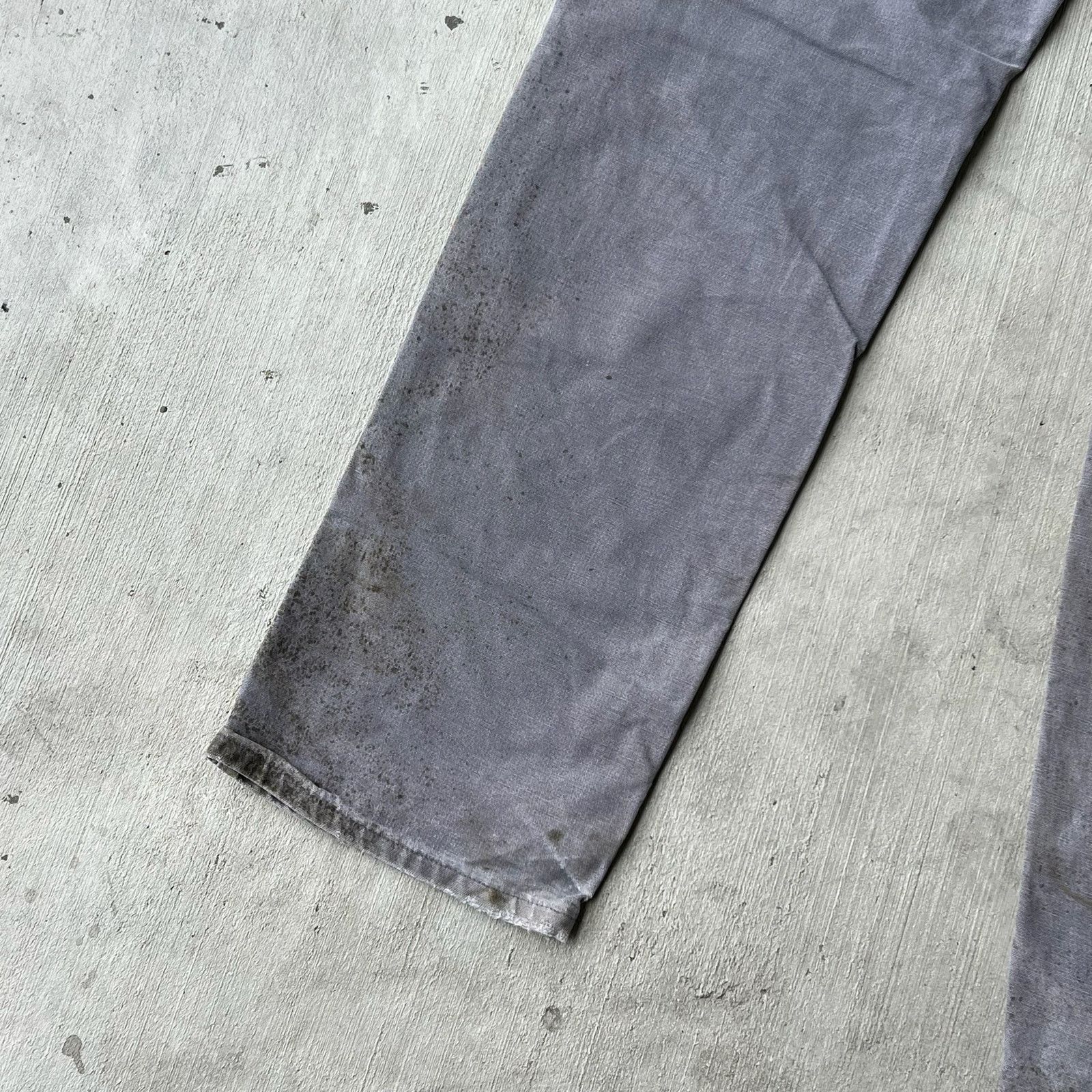 Carhartt × Vintage Carhartt faded gray double knee work wear carpenter pants Size US 34 / EU 50 - 13 Thumbnail