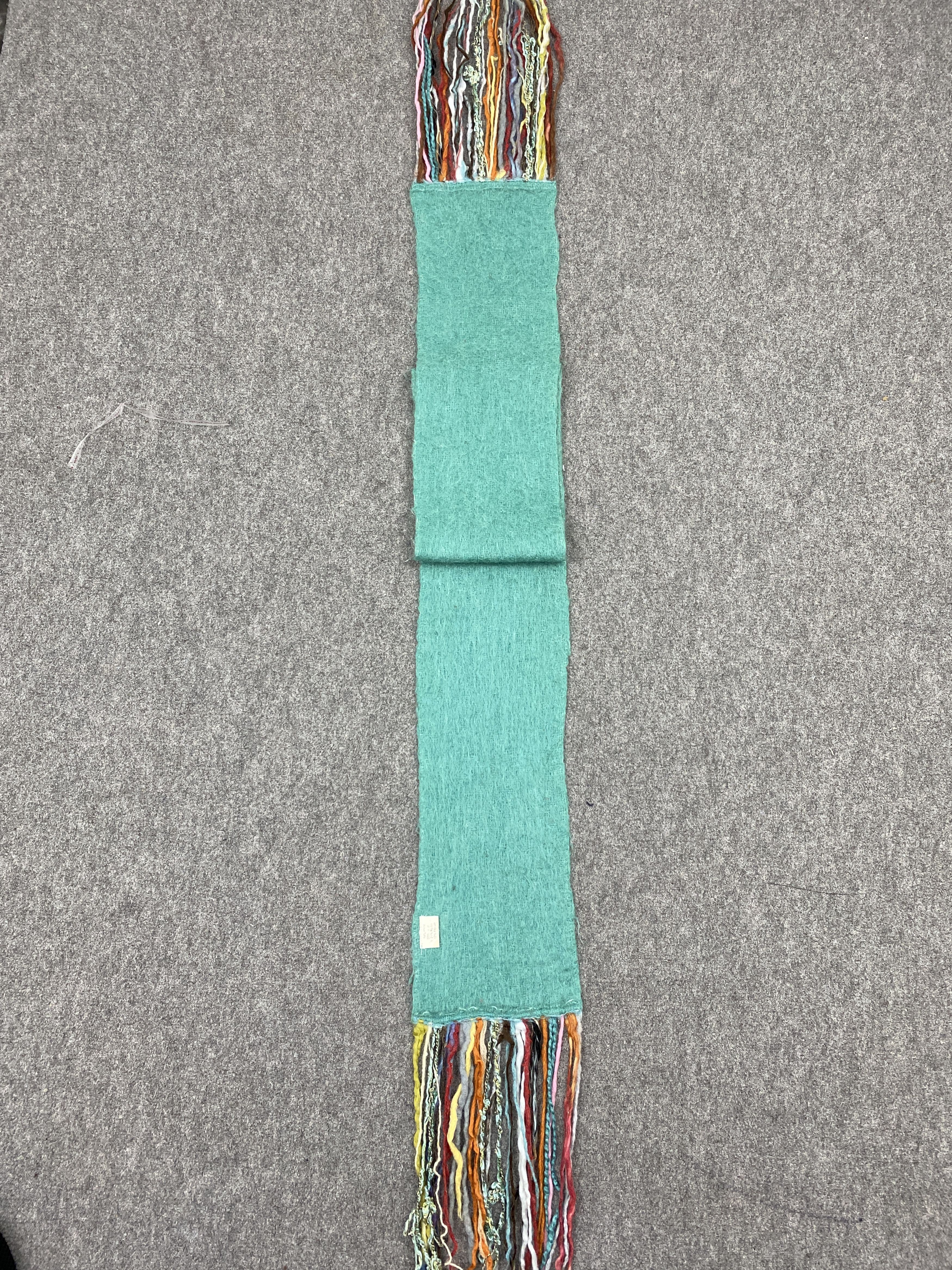 Japanese Brand × Other Plain Japanese Mohair Scarf / Muffler / Neckwear -SC0110 Size ONE SIZE - 9 Thumbnail