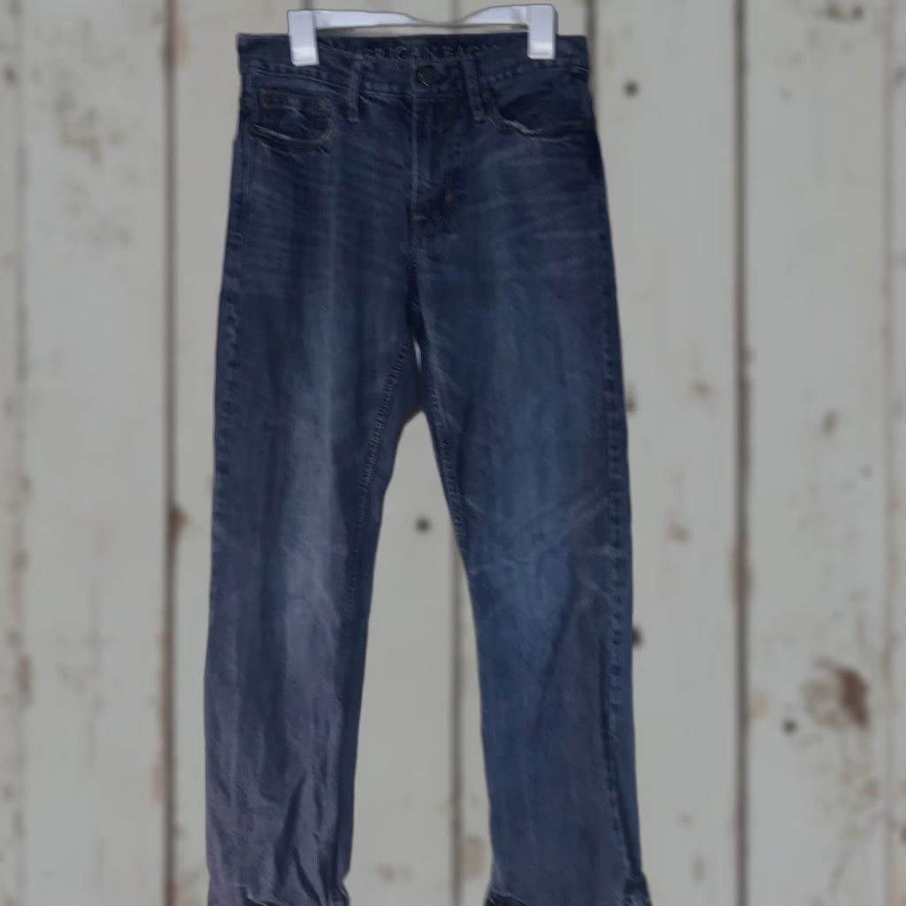 American Eagle Outfitters VINTAGE American Eagle Relaxed Fit Jeans Men 30X32 Blue Cotton Medium Wash Grunge Size US 30 / EU 46 - 1 Thumbnail