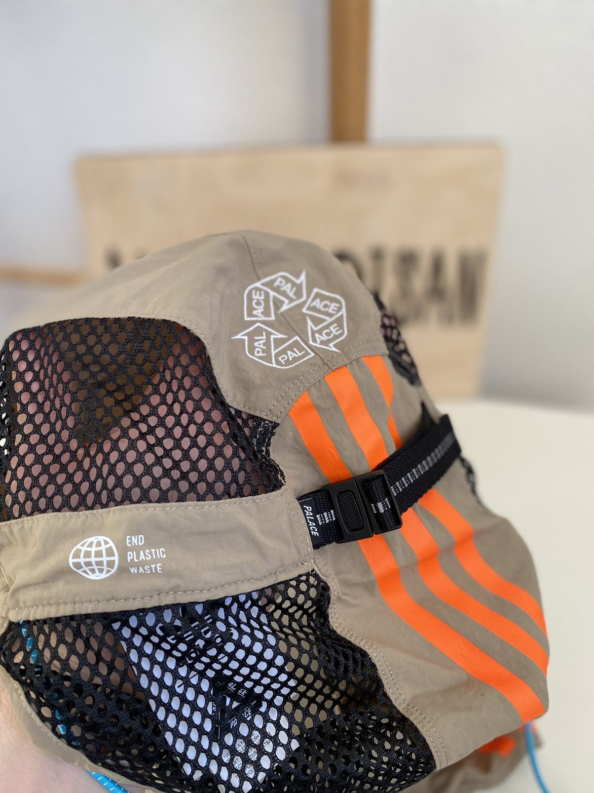 Adidas × Palace Adidas x Palace nature cap blanch cargo Size ONE SIZE - 14 Thumbnail