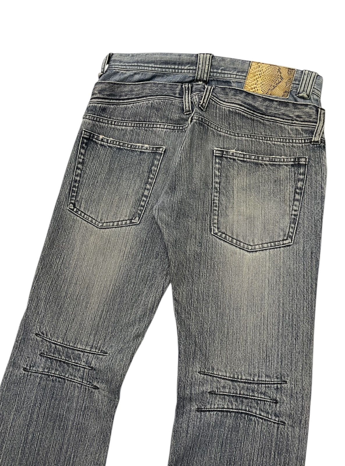 PPFM Difference Rupert Double Waist Flare Jeans Size US 30 / EU 46 - 7 Thumbnail
