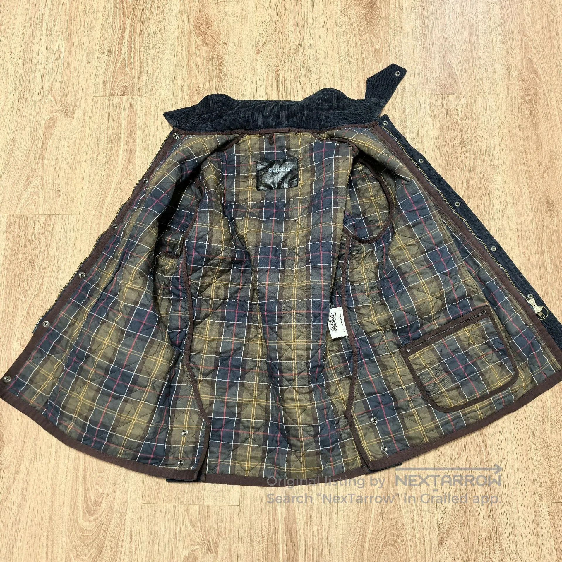 Barbour Barbour English Corduroy Quilted Jacket. Size US XL / EU 56 / 4 - 6 Thumbnail
