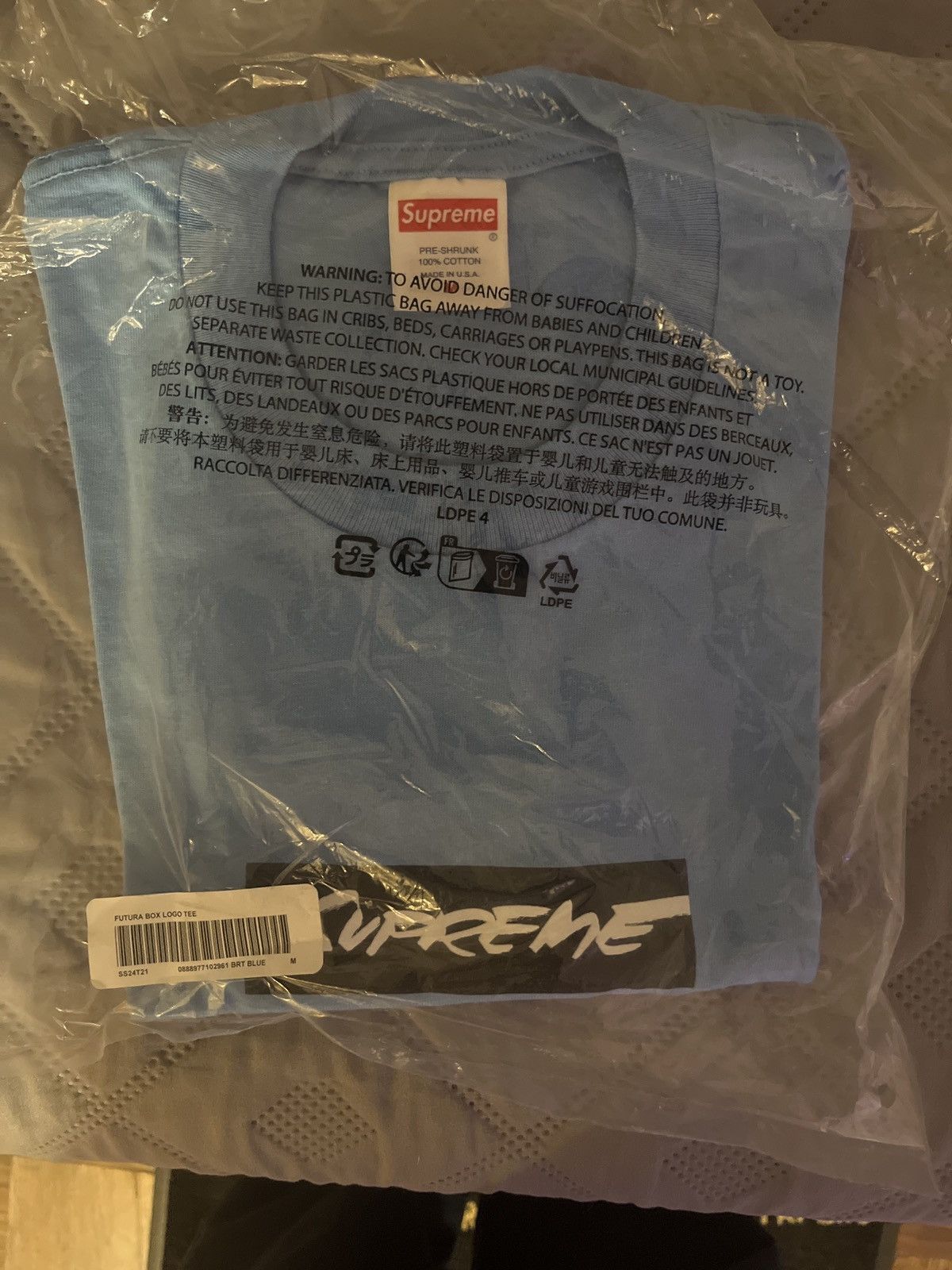 Futura × Supreme Futura Box Logo Tee Size US M / EU 48-50 / 2 - 3 Thumbnail