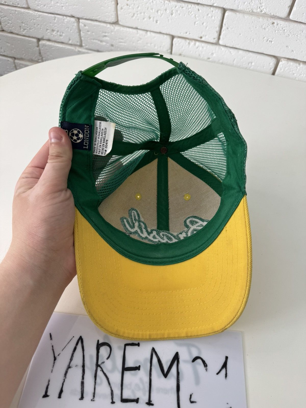 Vintage Brasil vintage cap hat Size ONE SIZE - 6 Thumbnail