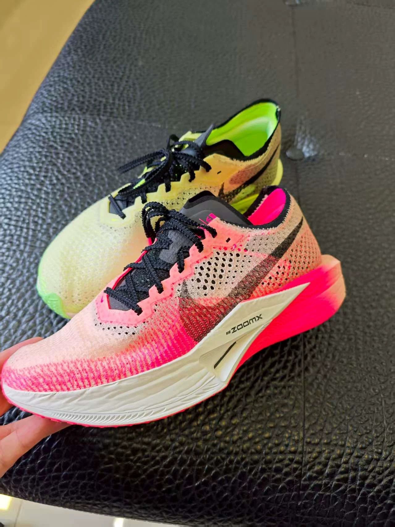 Nike Nike Men's VaporFly Next% 3 Pink Green FQ8109-331 Size US 9.5 / EU 42-43 - 2 Thumbnail
