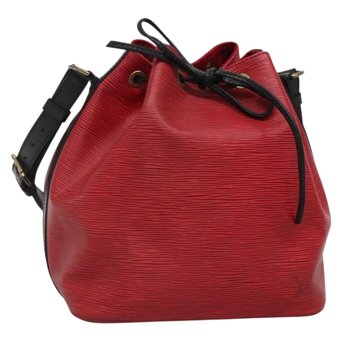 Louis Vuitton Louis Vuitton Petit Noe Handbag Two Tone Epi Leather Size ONE SIZE - 1 Thumbnail
