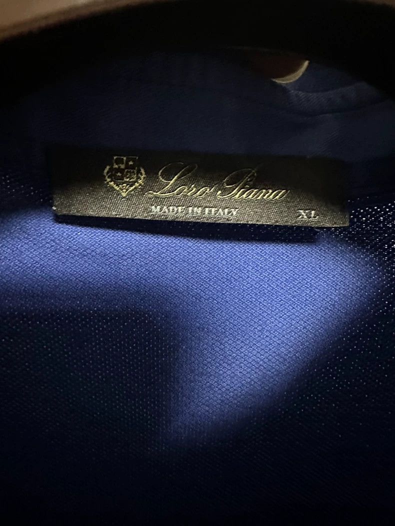 Loro Piana Loro Piana Classic Short Sleeve Polo- Size US XL / EU 56 / 4 - 3 Thumbnail