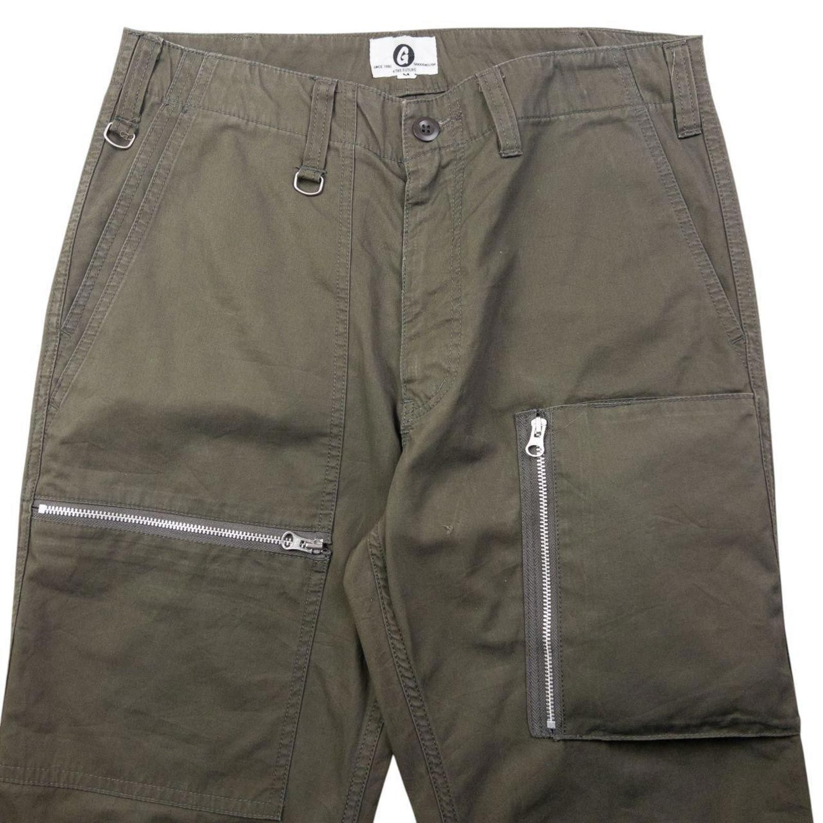 Other Vintage Good Enough Multi Zip Cargo Trousers Size W31 Size US 32 / EU 48 - 4 Thumbnail