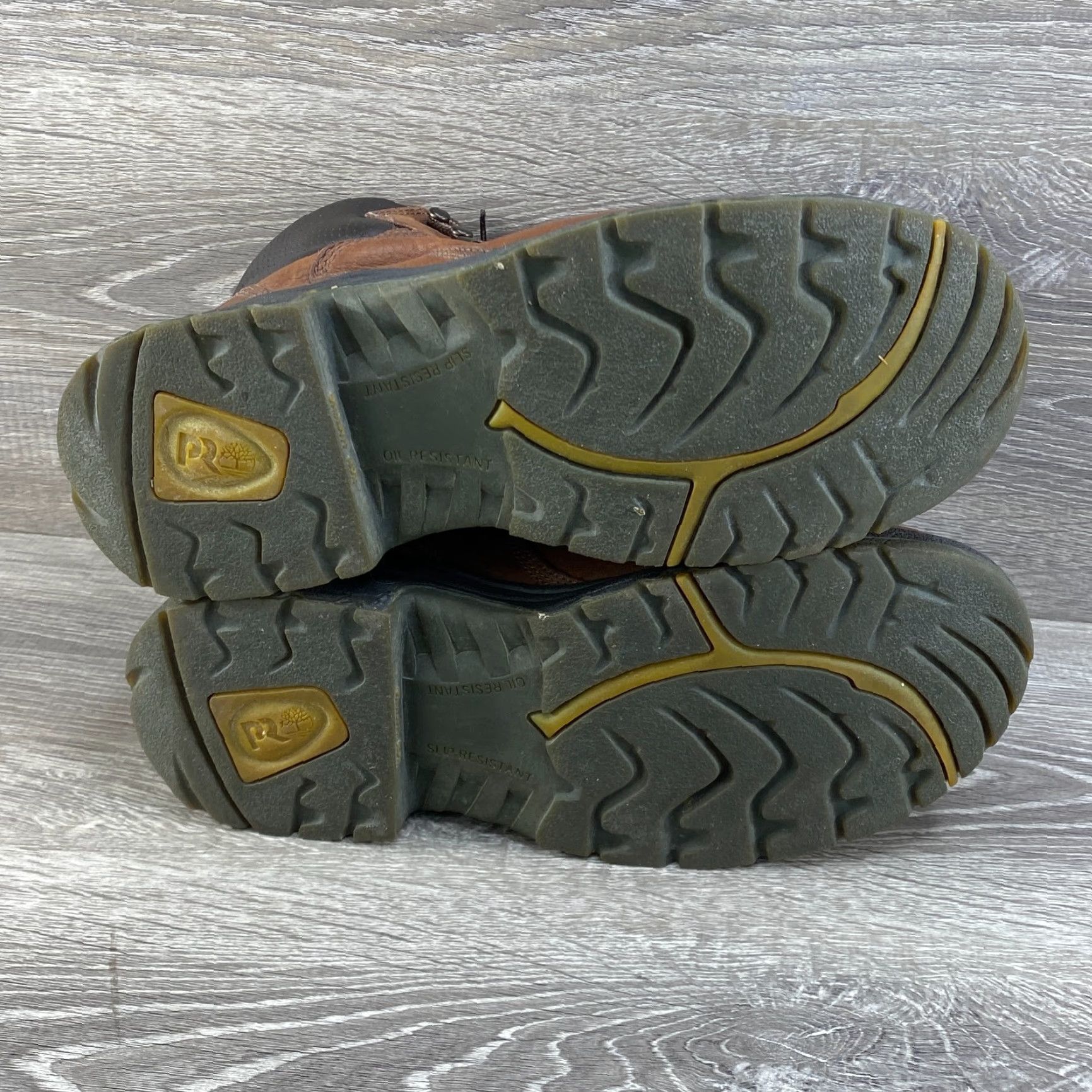 Timberland Timberland Pro Series Womens 10 M Brown Leather Titan Boots Safety Toe Power Fit Work - Timberland Pro Series - Work Size US 10 / IT 40 - 7 Thumbnail