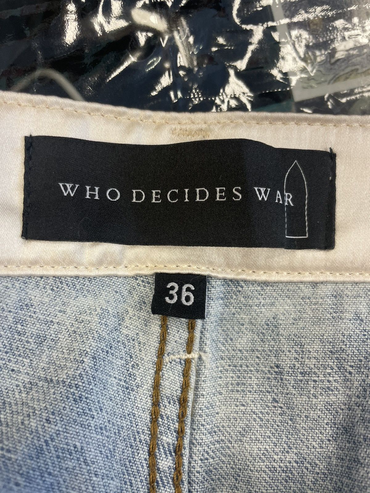 Who Decides War Who Decides War Tuxedo Denim Jeans Size US 36 / EU 52 - 3 Thumbnail