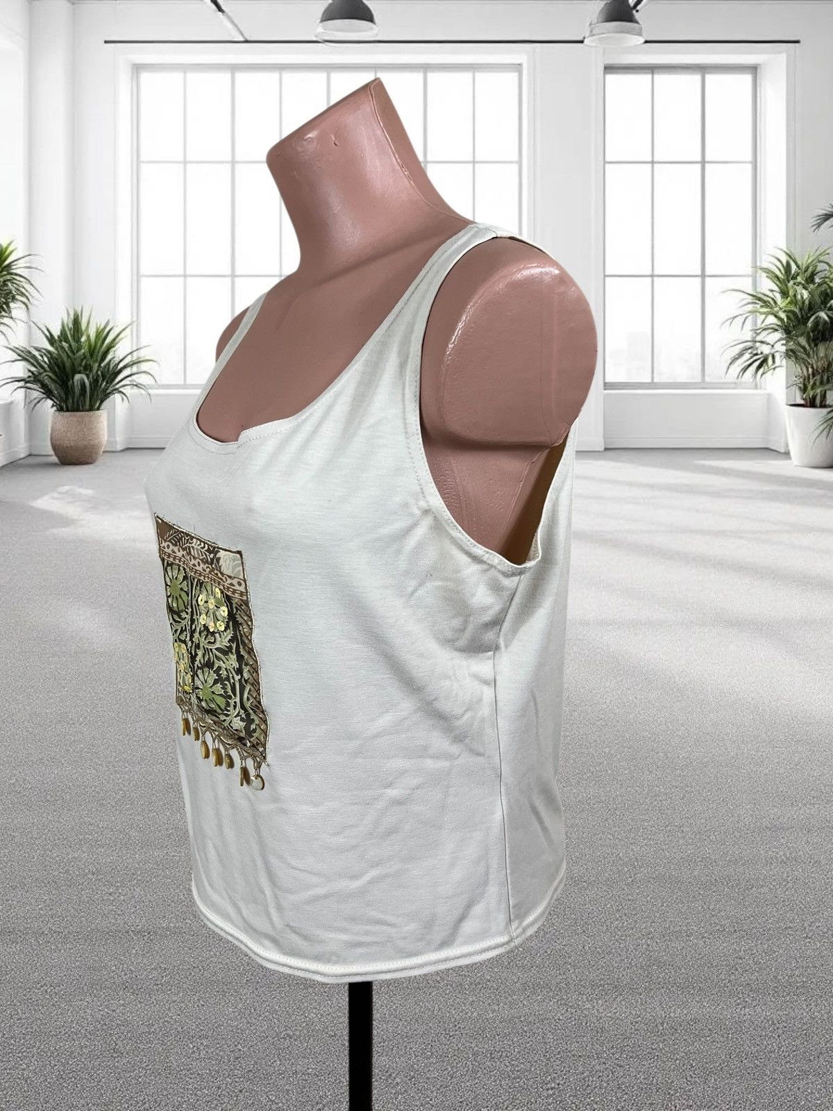 Joseph Ribkoff Joseph Ribkoff sleeveless blouse size L/XL Size L / US 10 / IT 46 - 4 Thumbnail
