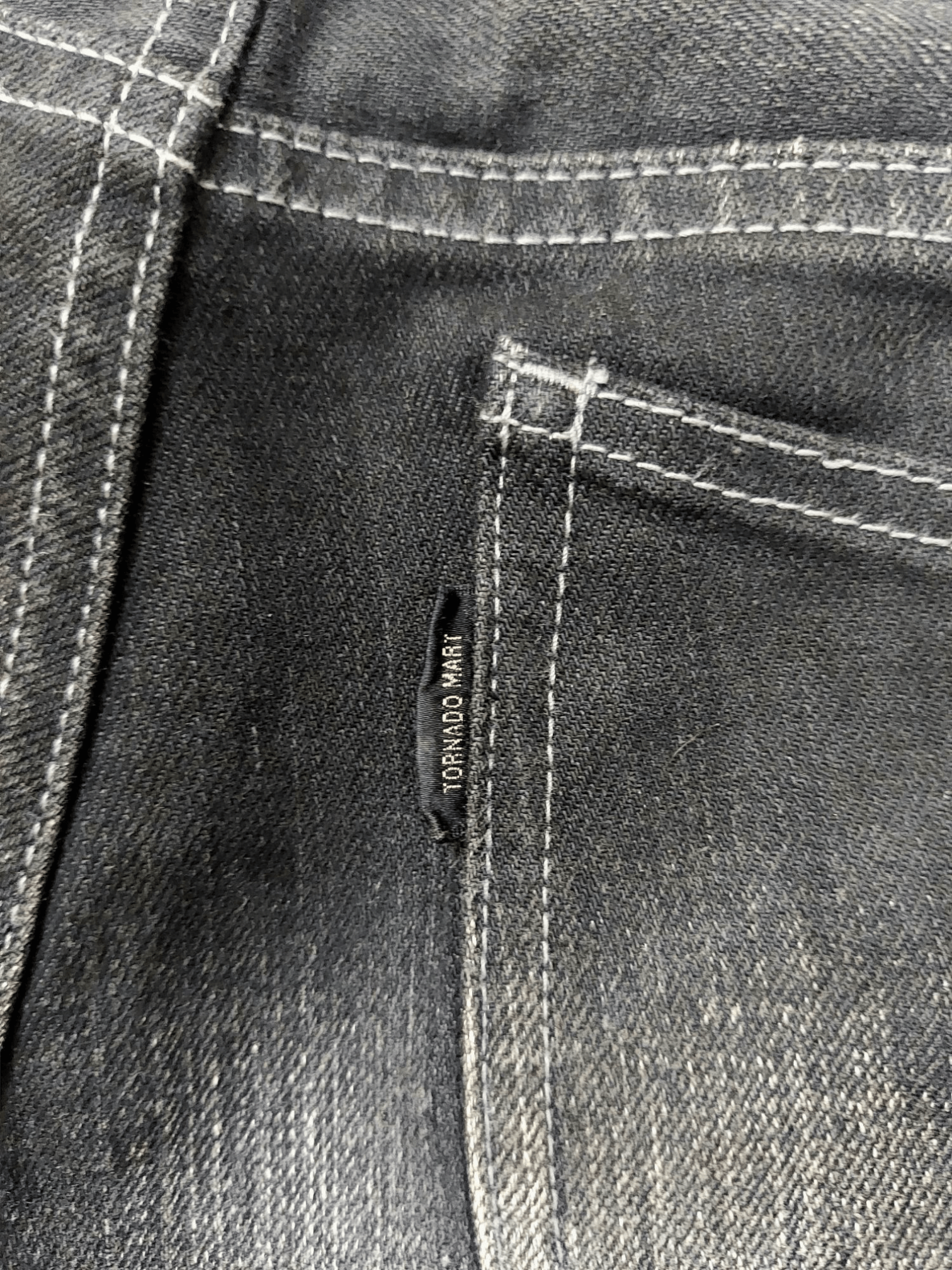 🔥Tornado Mart Japan Flared Claws Mark Denim