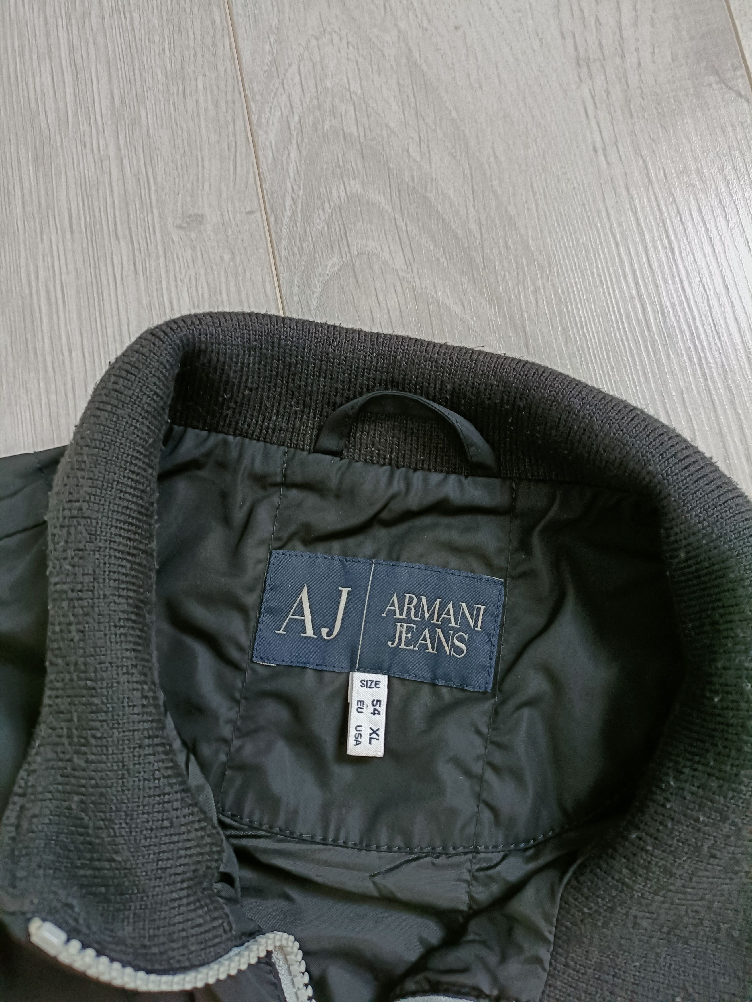 Armani Men's Black Quilted Jacket ! Size US XL / EU 56 / 4 - 4 Thumbnail