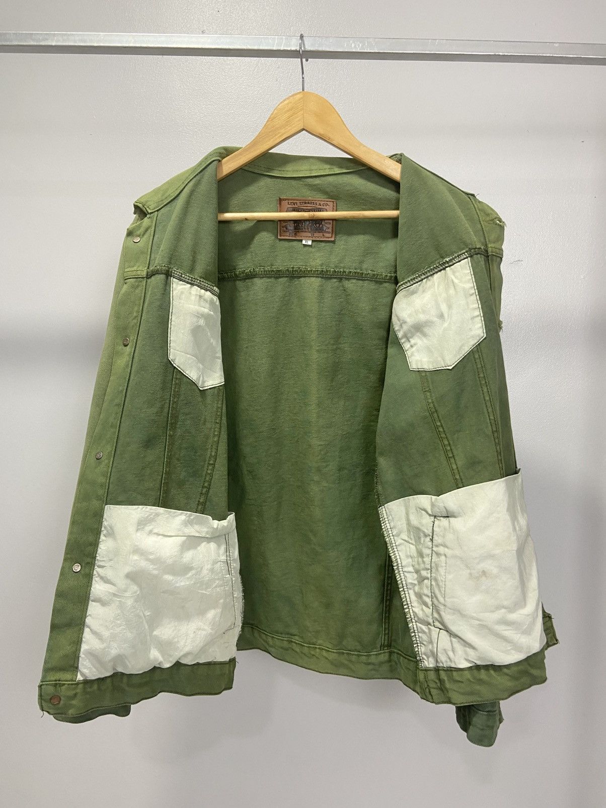Levi's × Levi's Vintage Clothing × Vintage Vintage Levis sun faded Jacket Size XL / US 12-14 / IT 48-50 - 3 Thumbnail