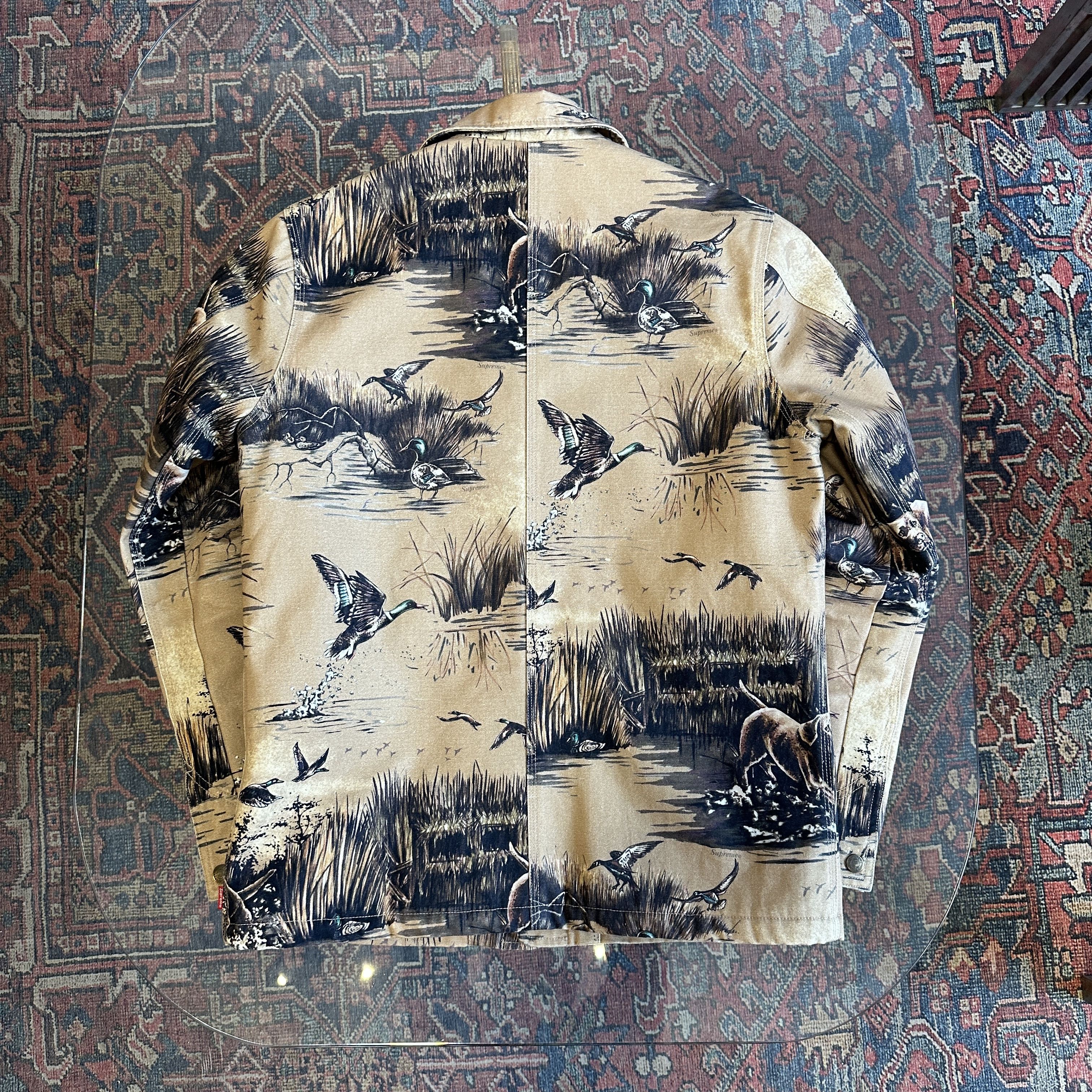 Supreme FW12 Supreme Dogs & Ducks Chore Jacket Size US M / EU 48-50 / 2 - 2 Thumbnail