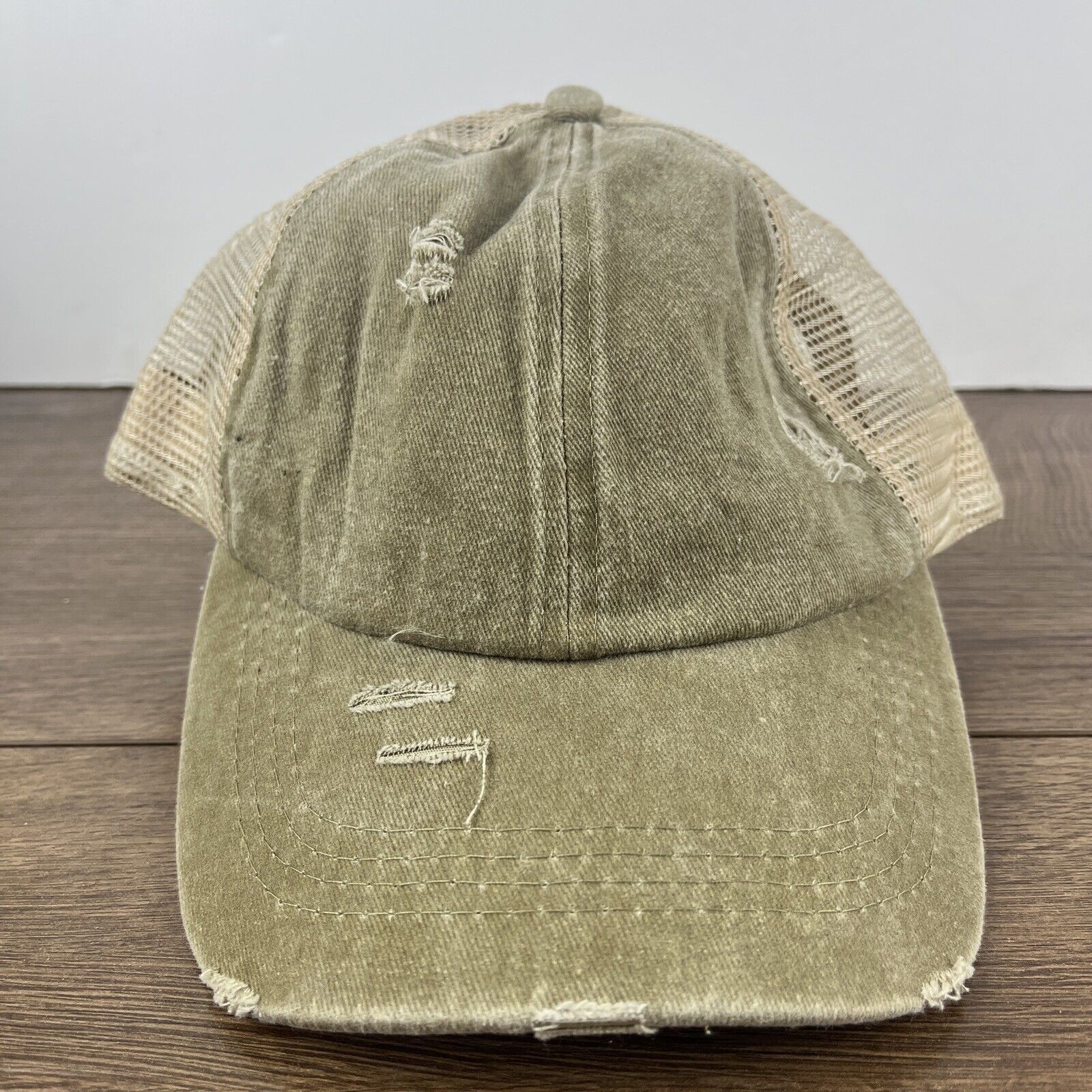 Other Plain Green Baseball Hat Green Hat Adjustable Adult Size Hat Size ONE SIZE - 4 Thumbnail
